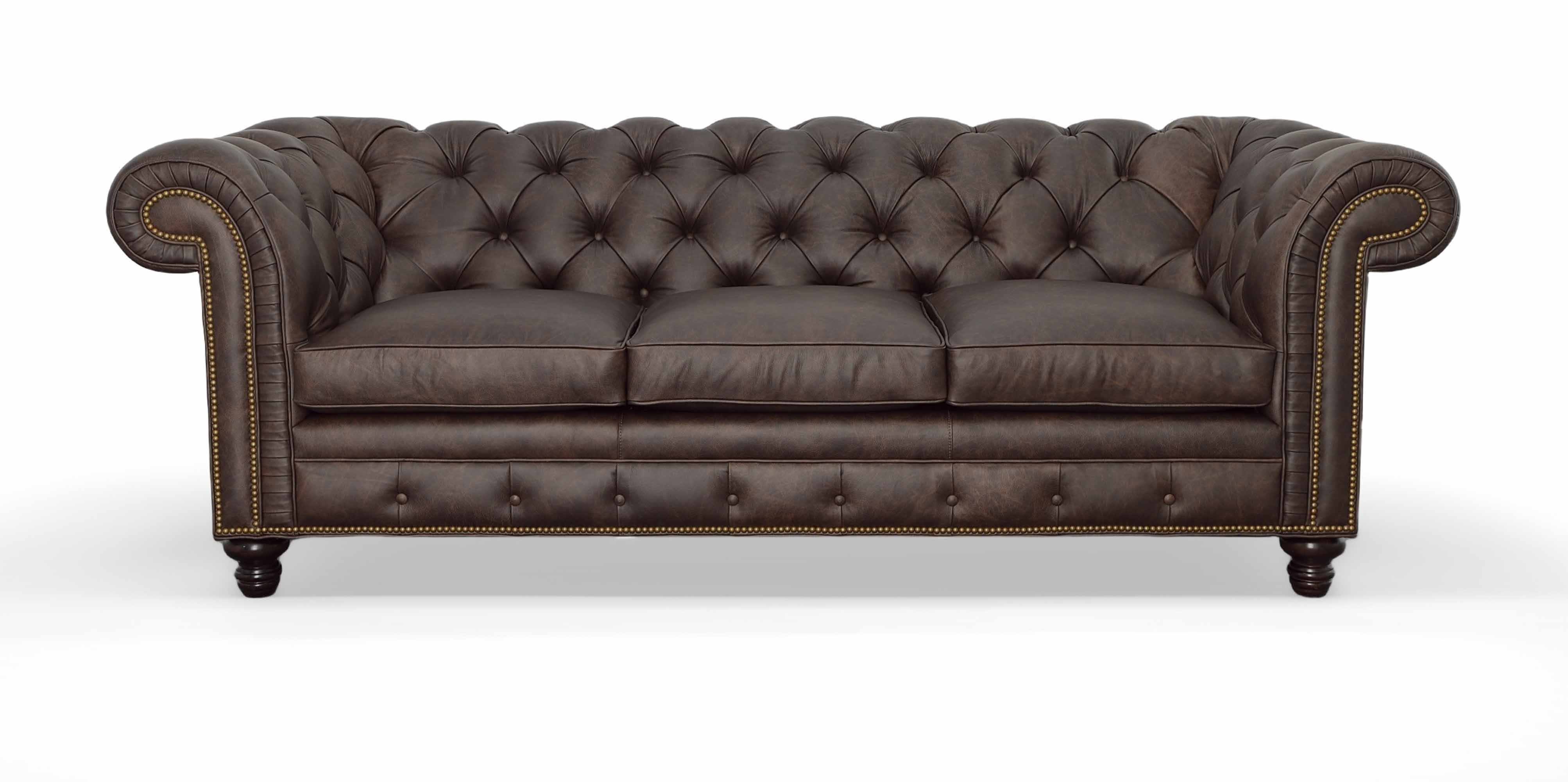 Fredrick Leather Queen Size Sofa Sleeper - Image 2