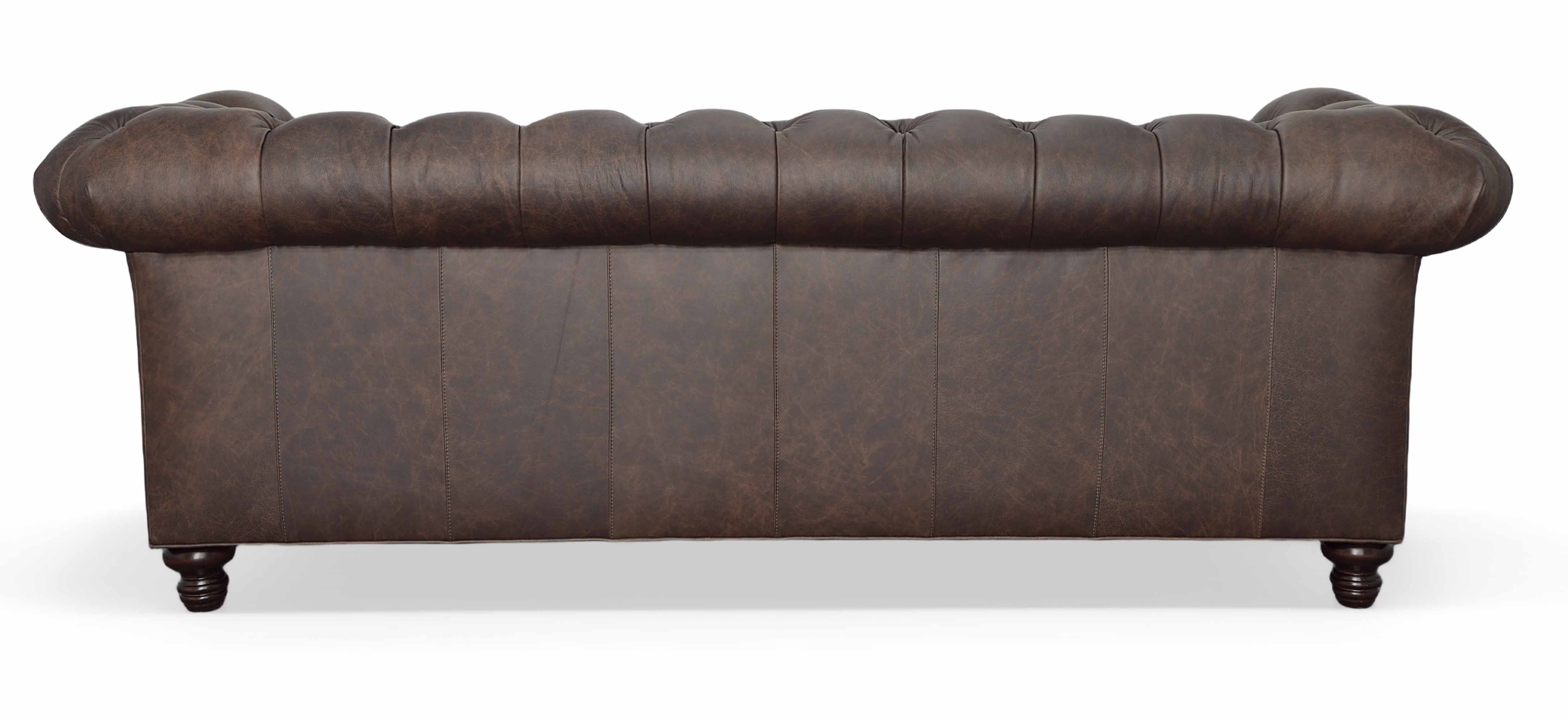 Fredrick Leather Queen Size Sofa Sleeper - Image 4