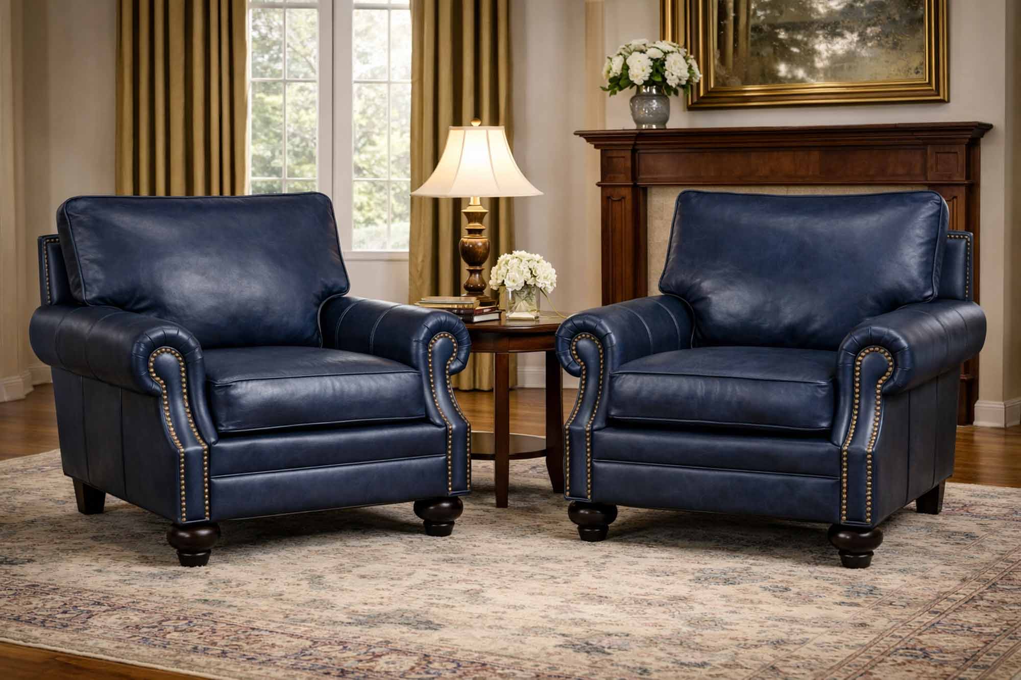 Garrison Leather Chair - Image 6