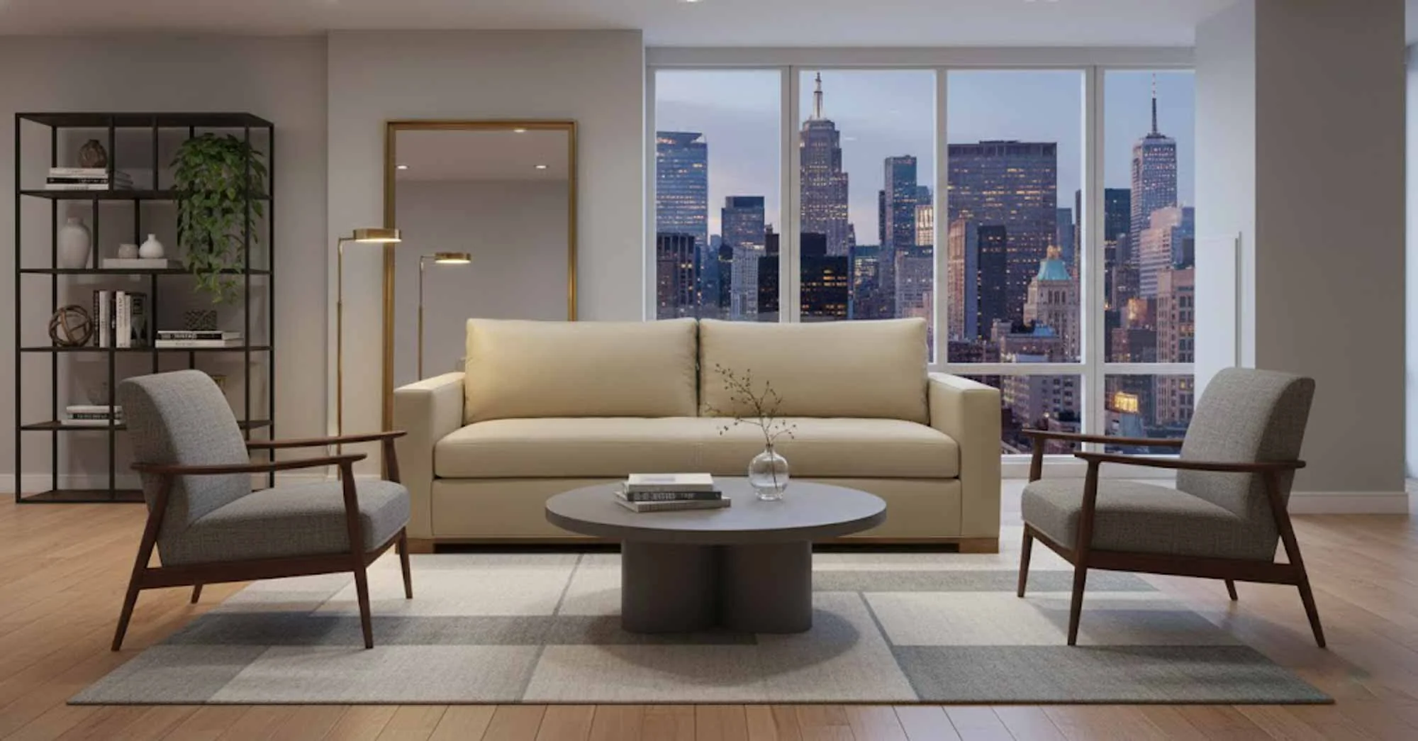 Goodrich Leather Sofa - Image 4