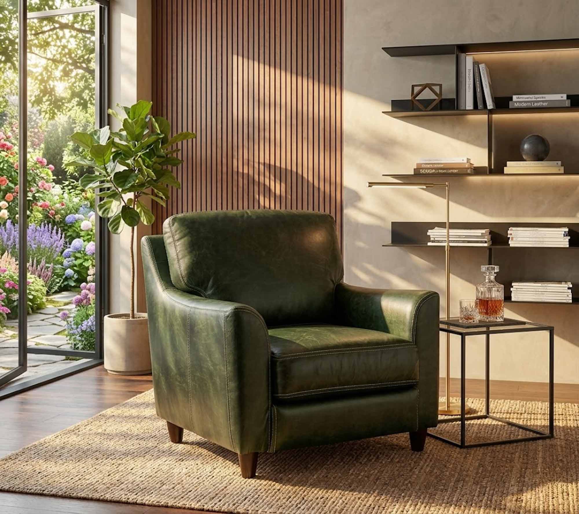 Great Texas Leather Chair - Image 5