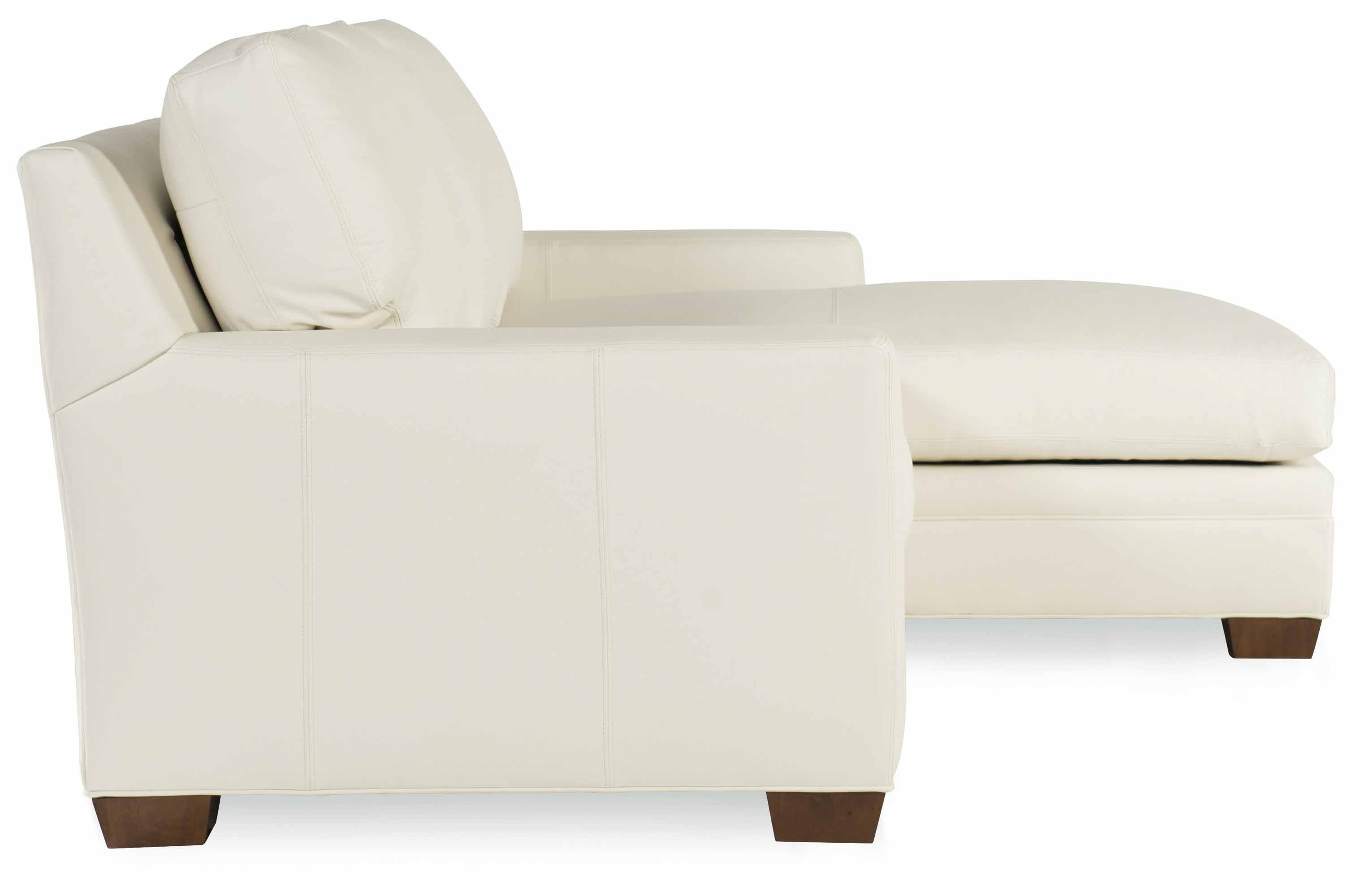 Hanley Leather Sofa With Chaise - Image 2