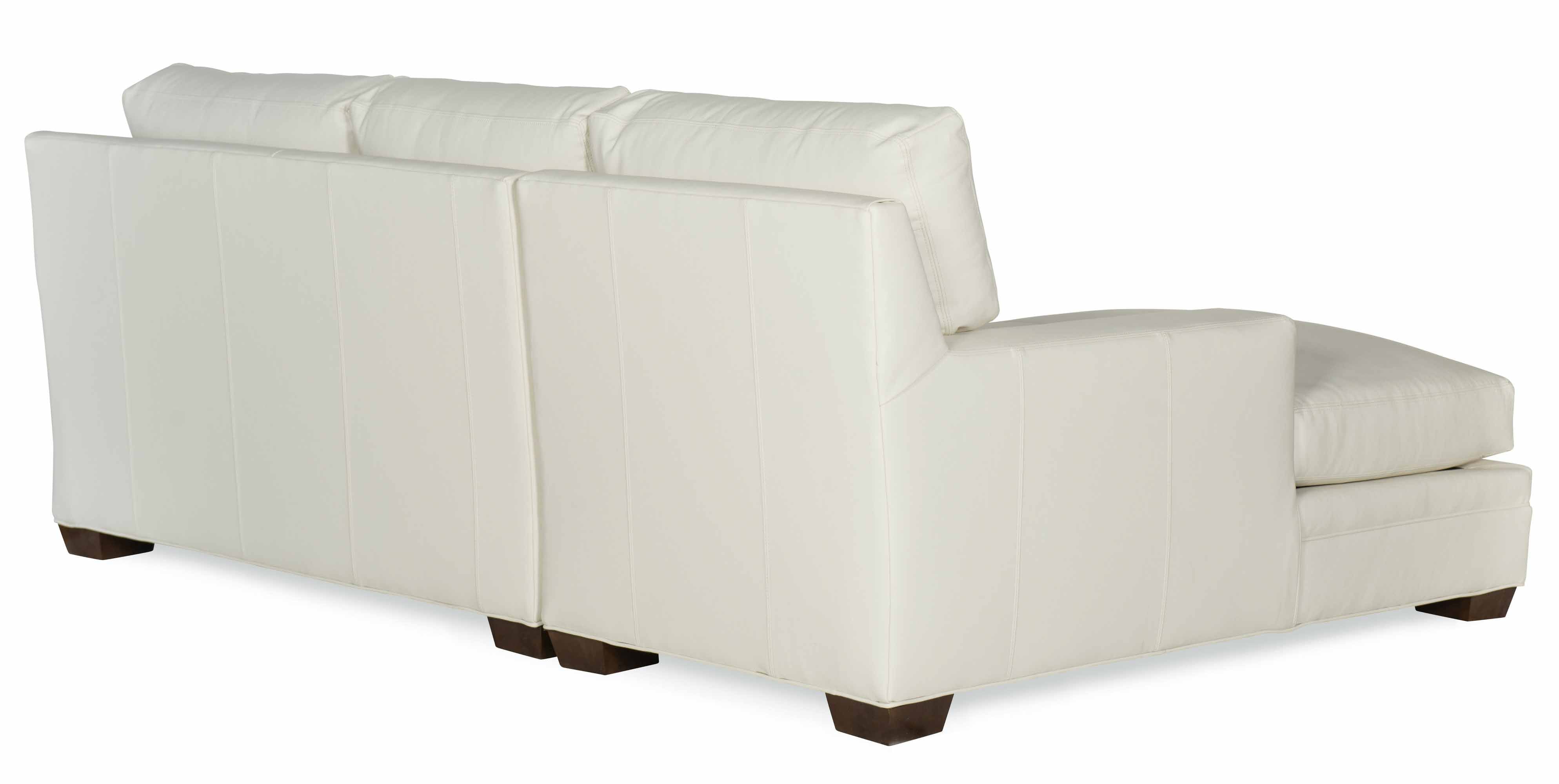 Hanley Leather Sofa With Chaise - Image 4