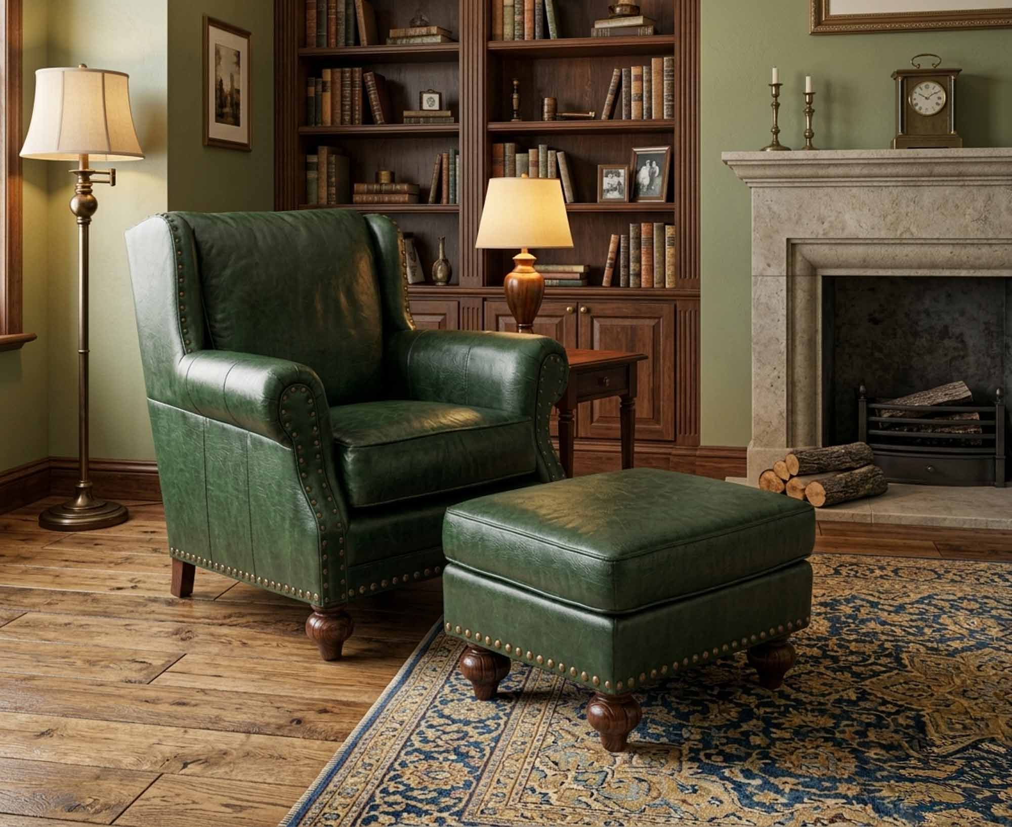 High Country Leather Chair - Image 7