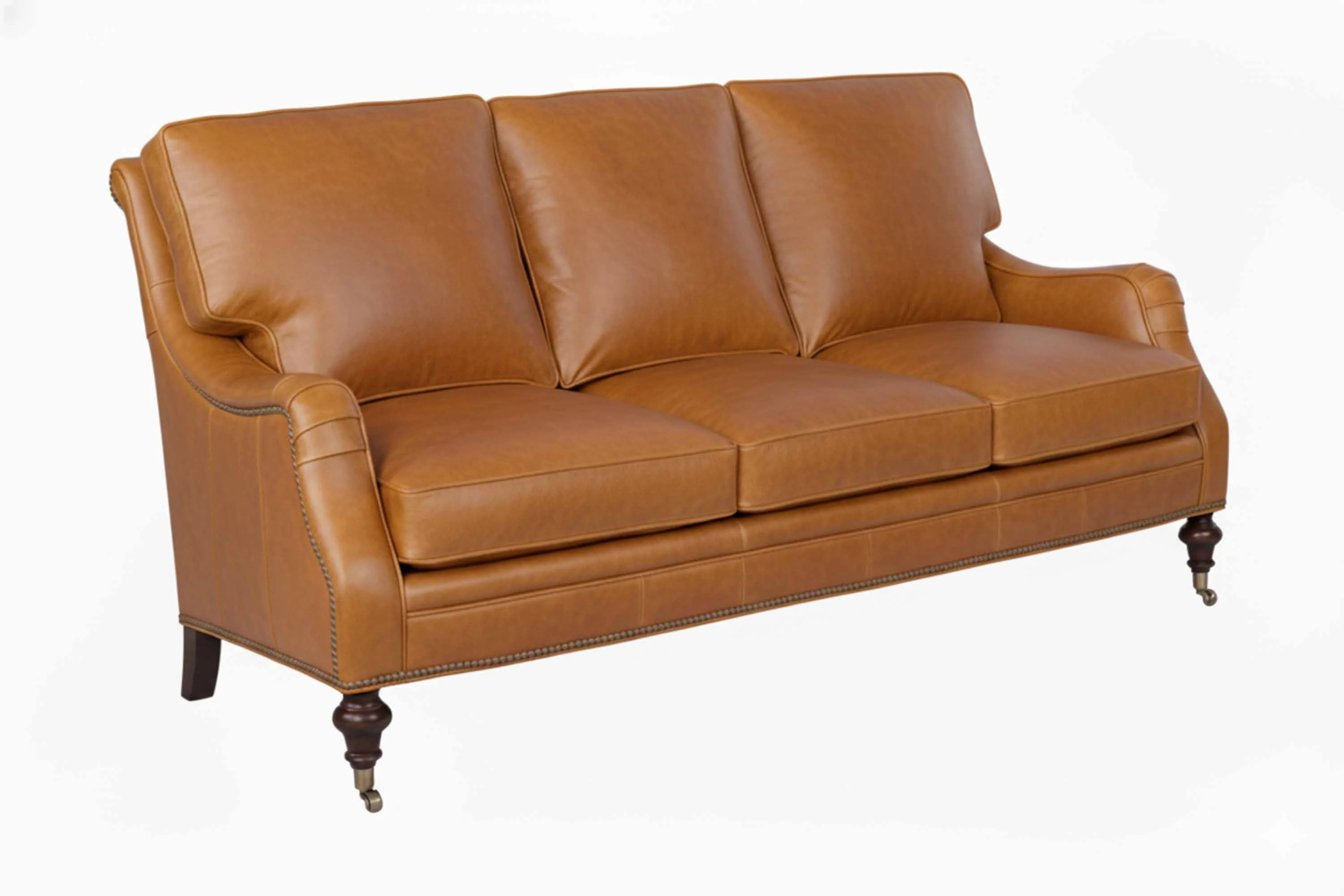 High Point Leather Sofa - Image 4