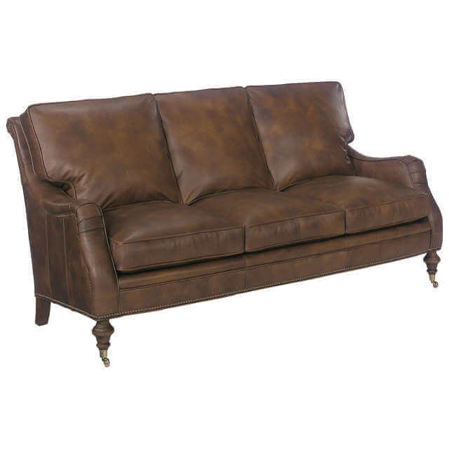 High Point Leather Sofa - Image 6