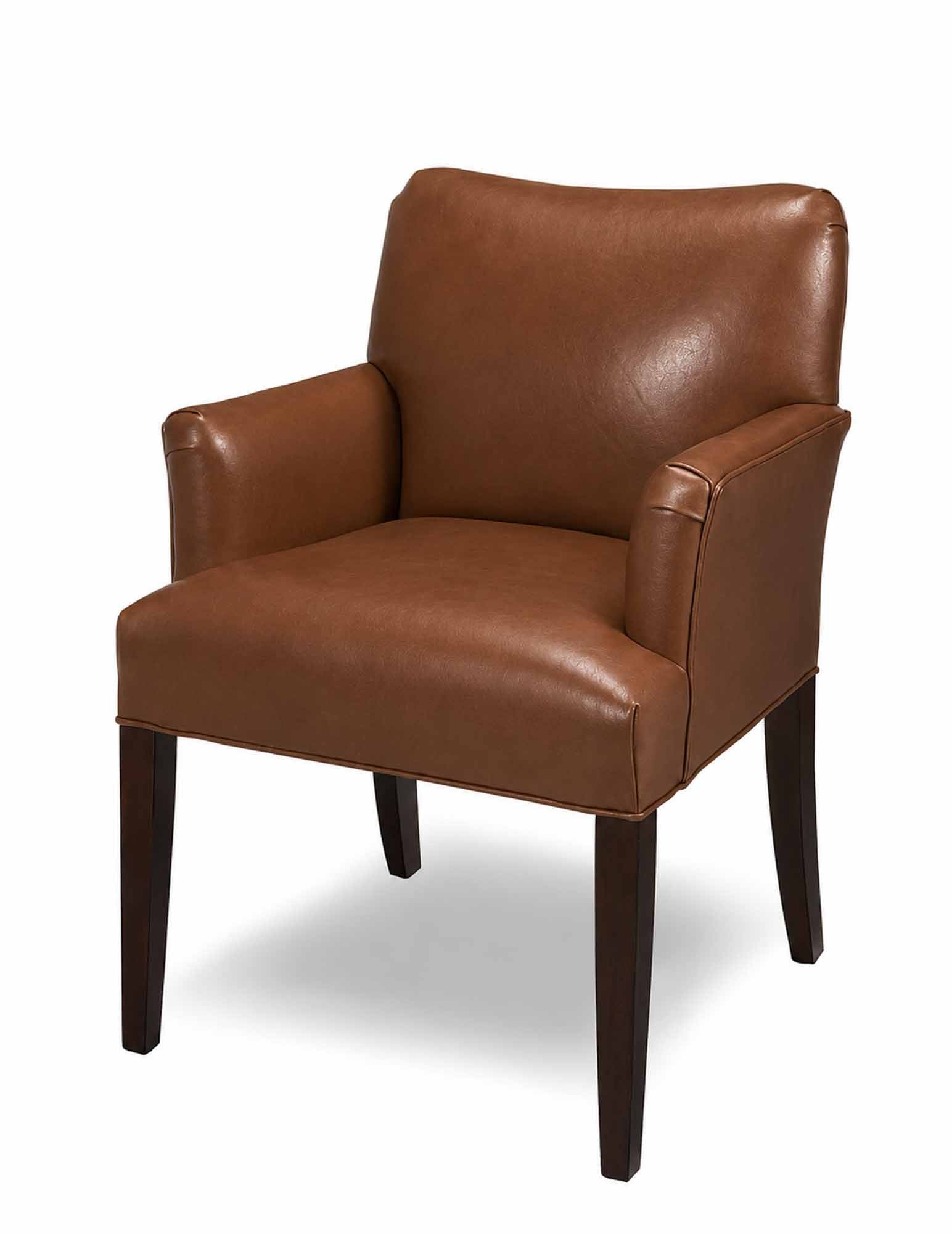 Hyde Park Leather Accent Chair