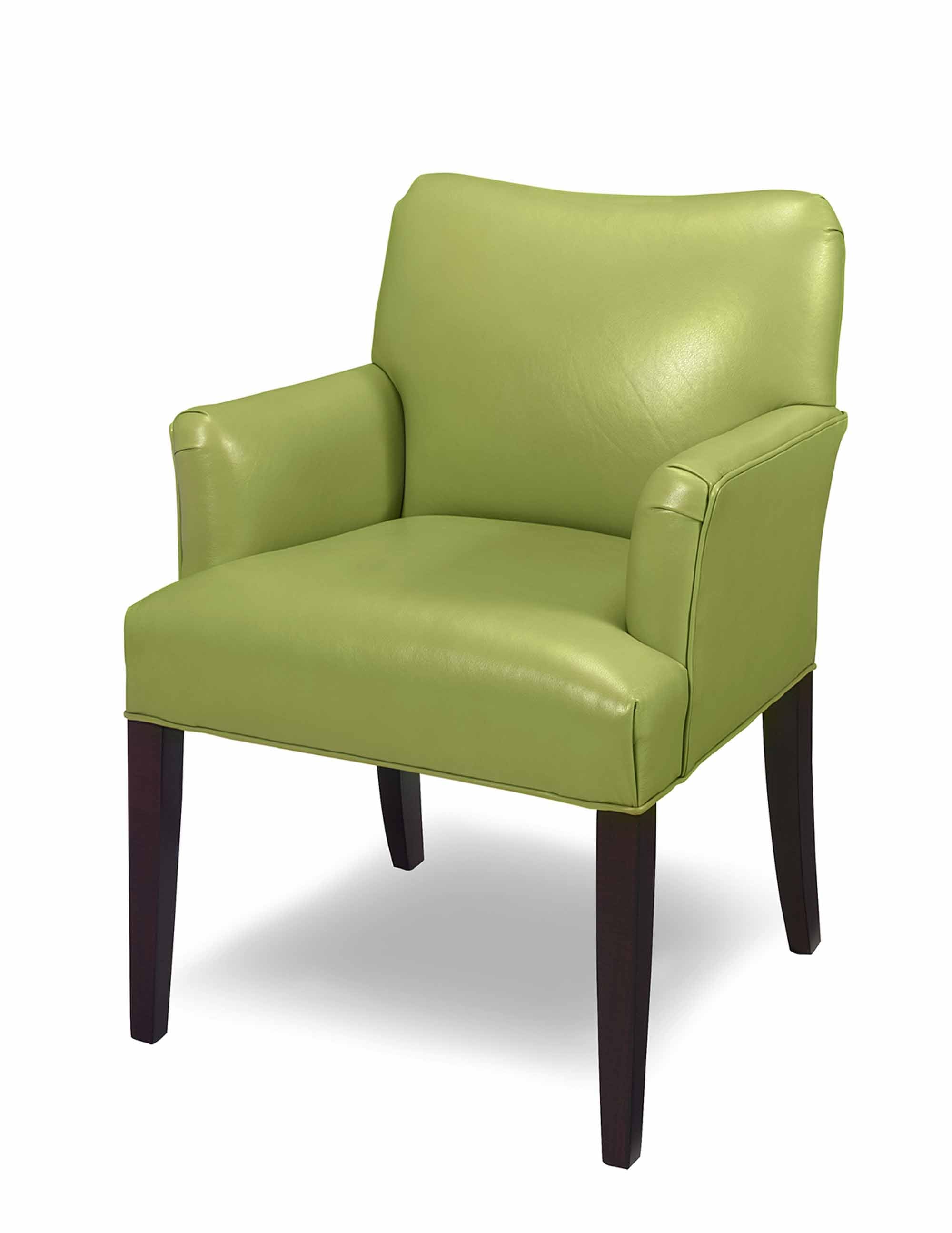 Hyde Park Leather Accent Chair - Image 2