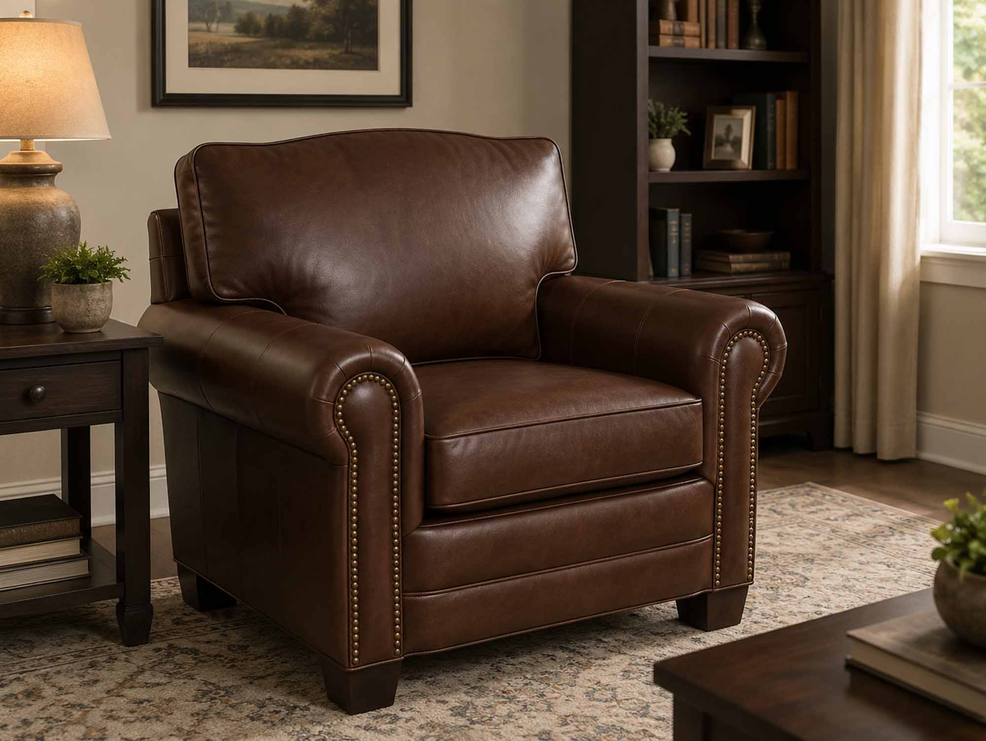 Jackson Leather Chair - Image 4