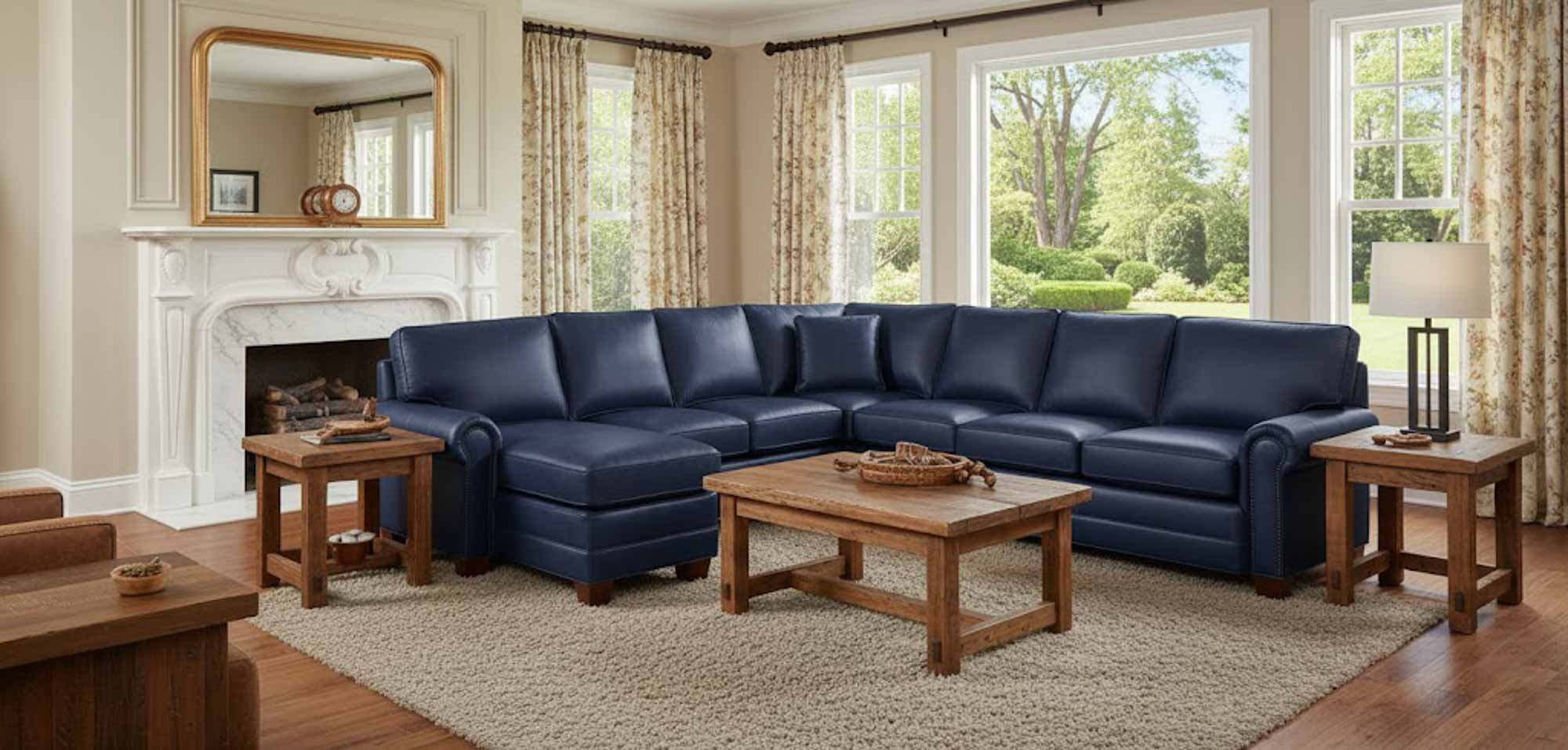 Jackson Leather Sectional - Image 4
