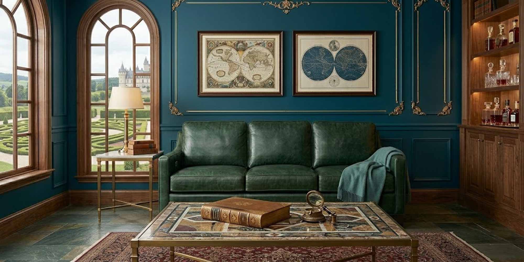 James Leather Sofa - Image 4