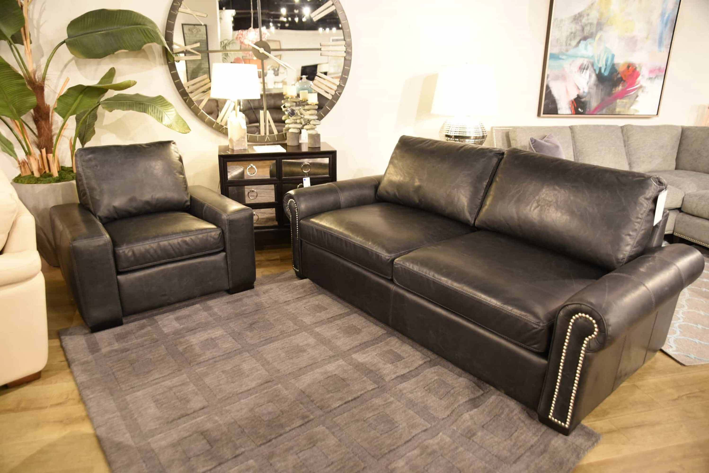 Jax 2 Leather Loveseat - Image 4