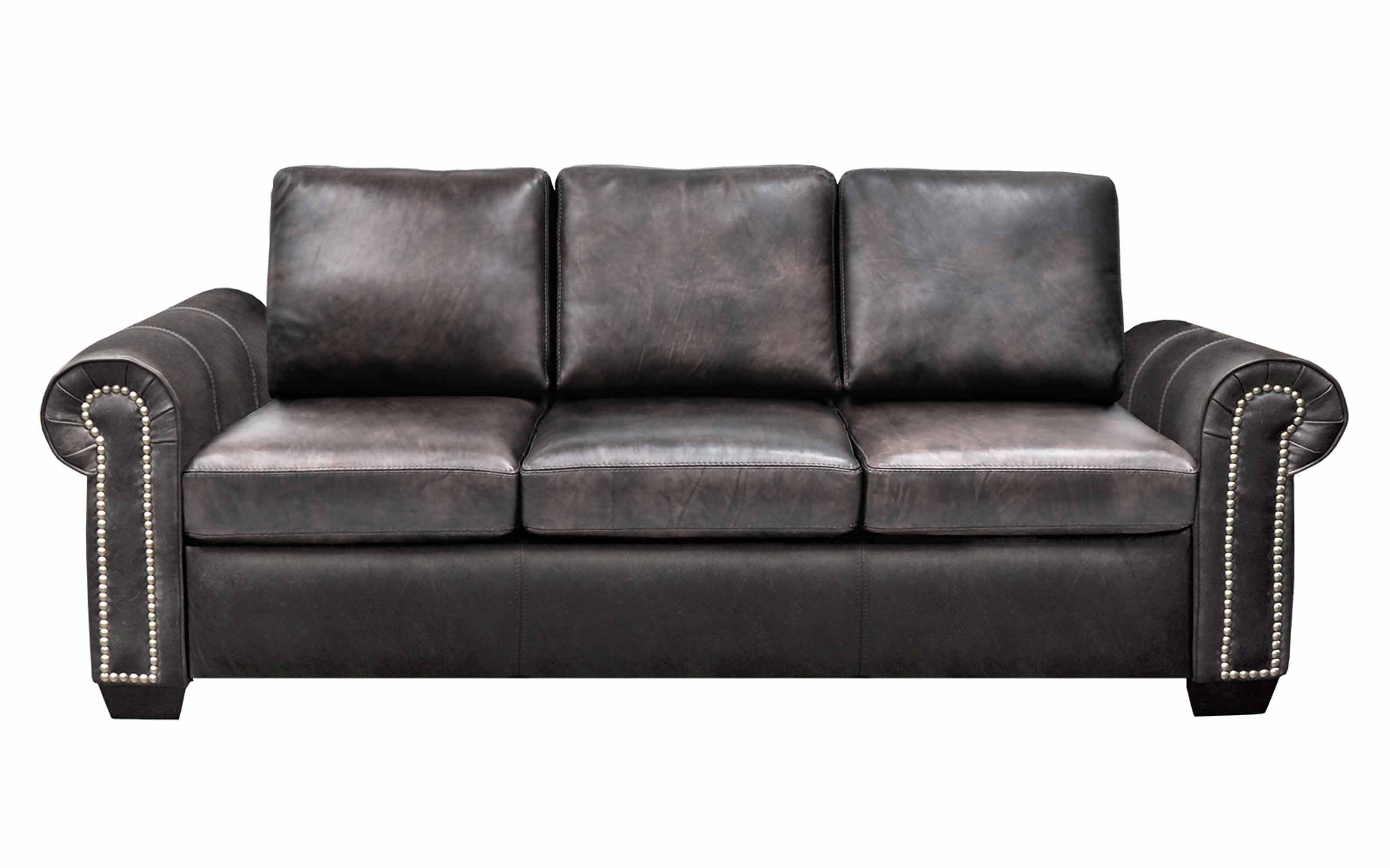 Jax 3 Leather Sofa - Image 5