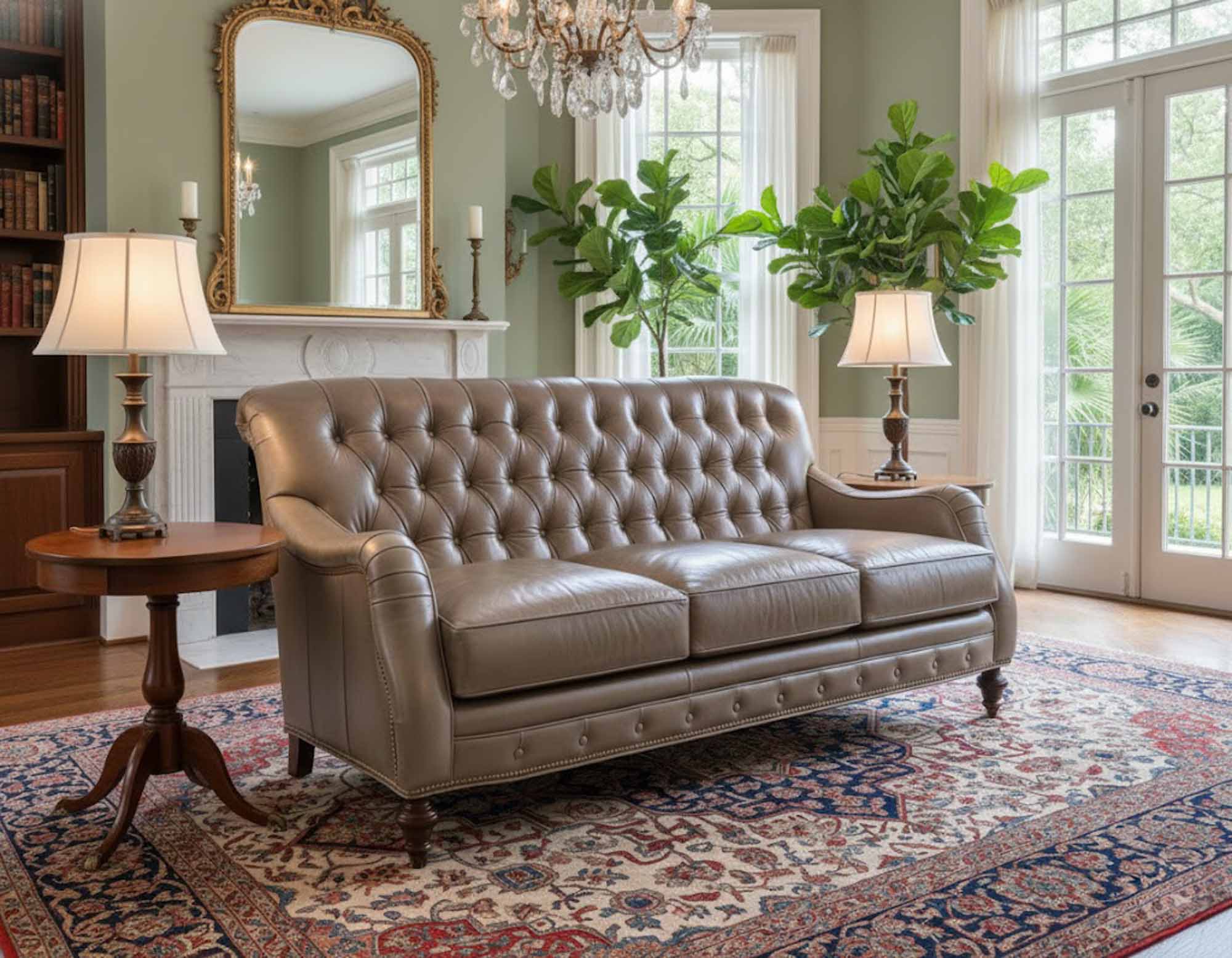 Journeyman Leather Sofa - Image 5