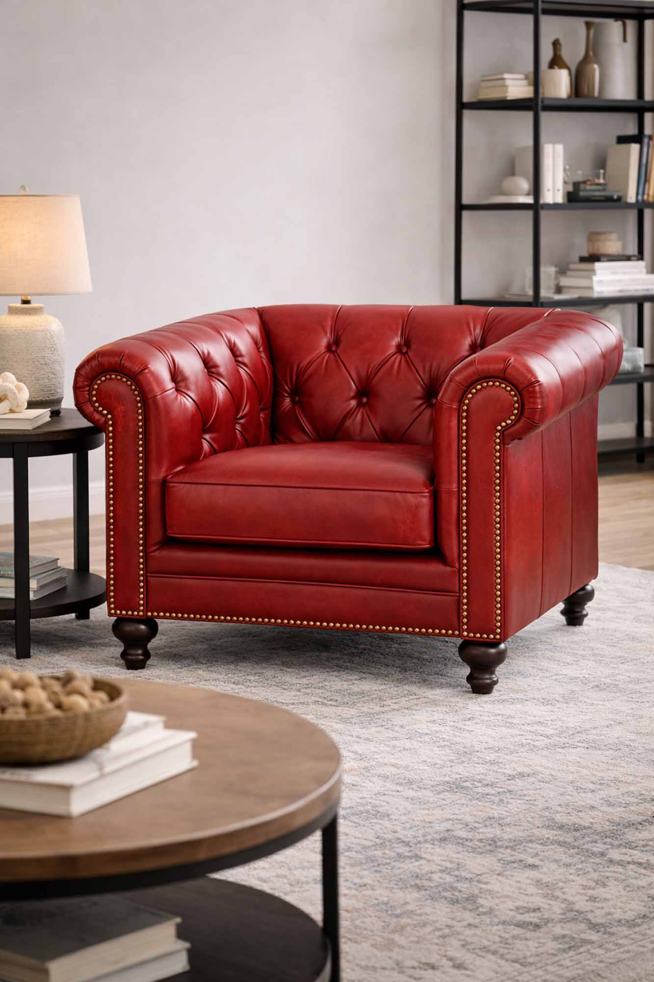 Jude Leather Chair - Image 3
