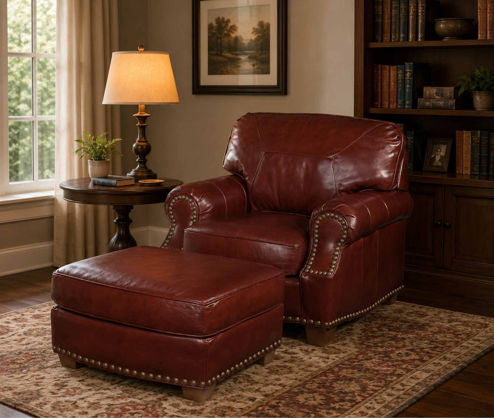 Keaton Leather Chair - Image 6