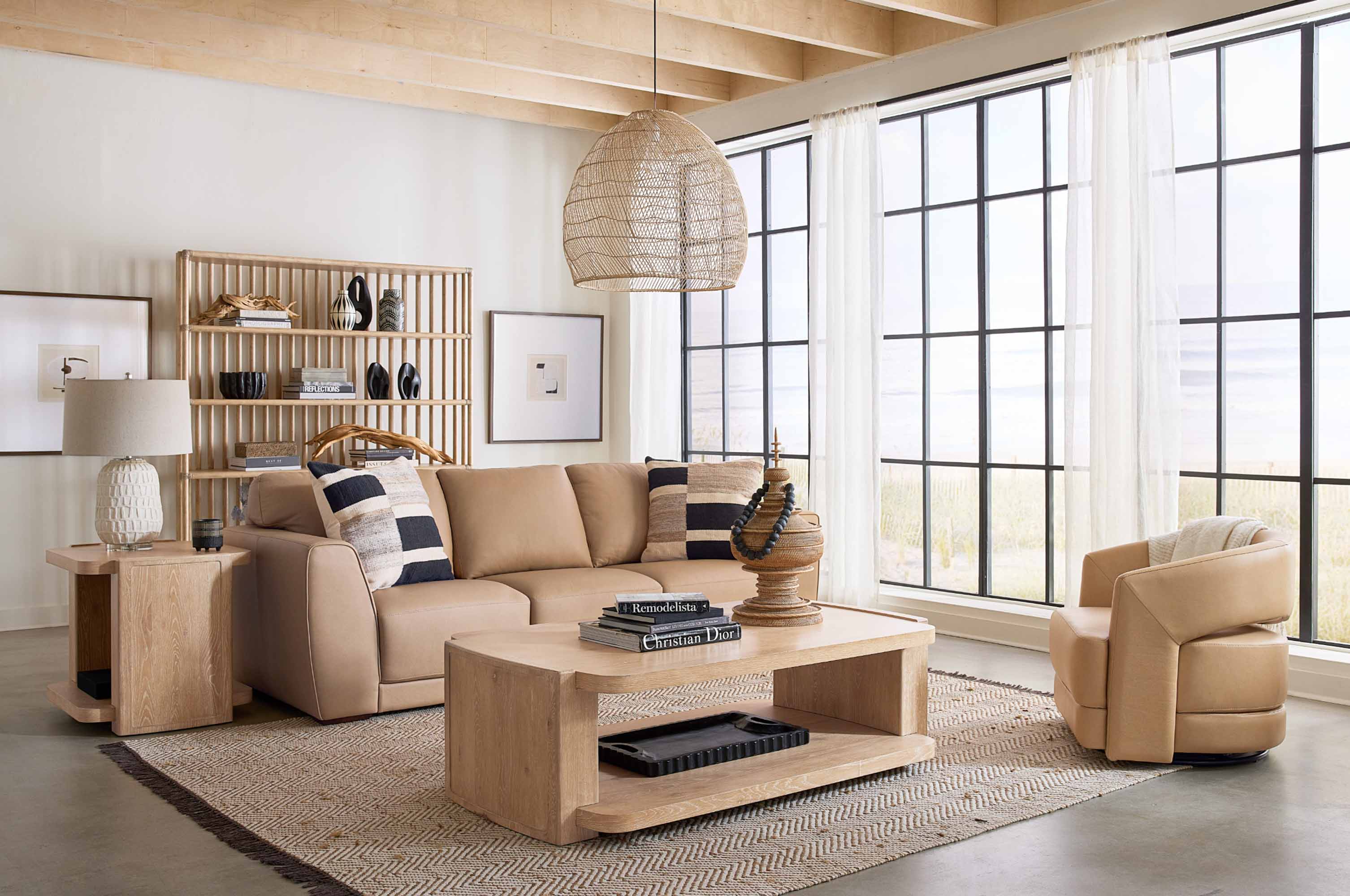 Keys Leather Sofa - Image 6