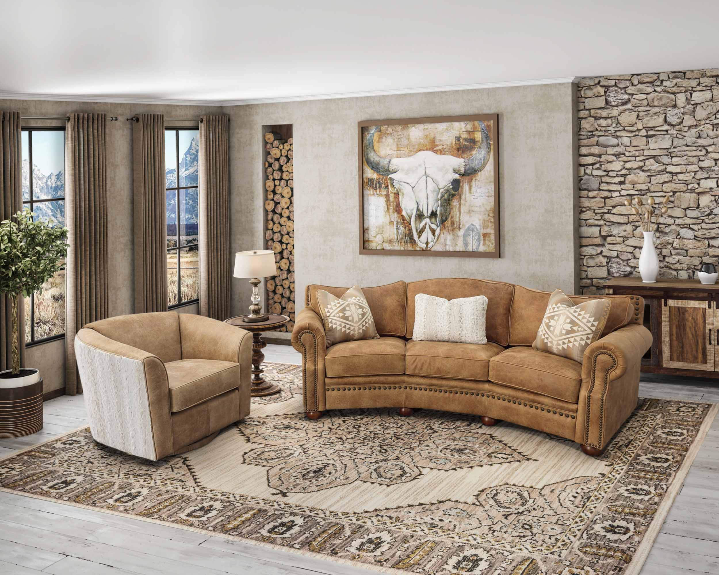 Laredo Leather Sofa - Image 2