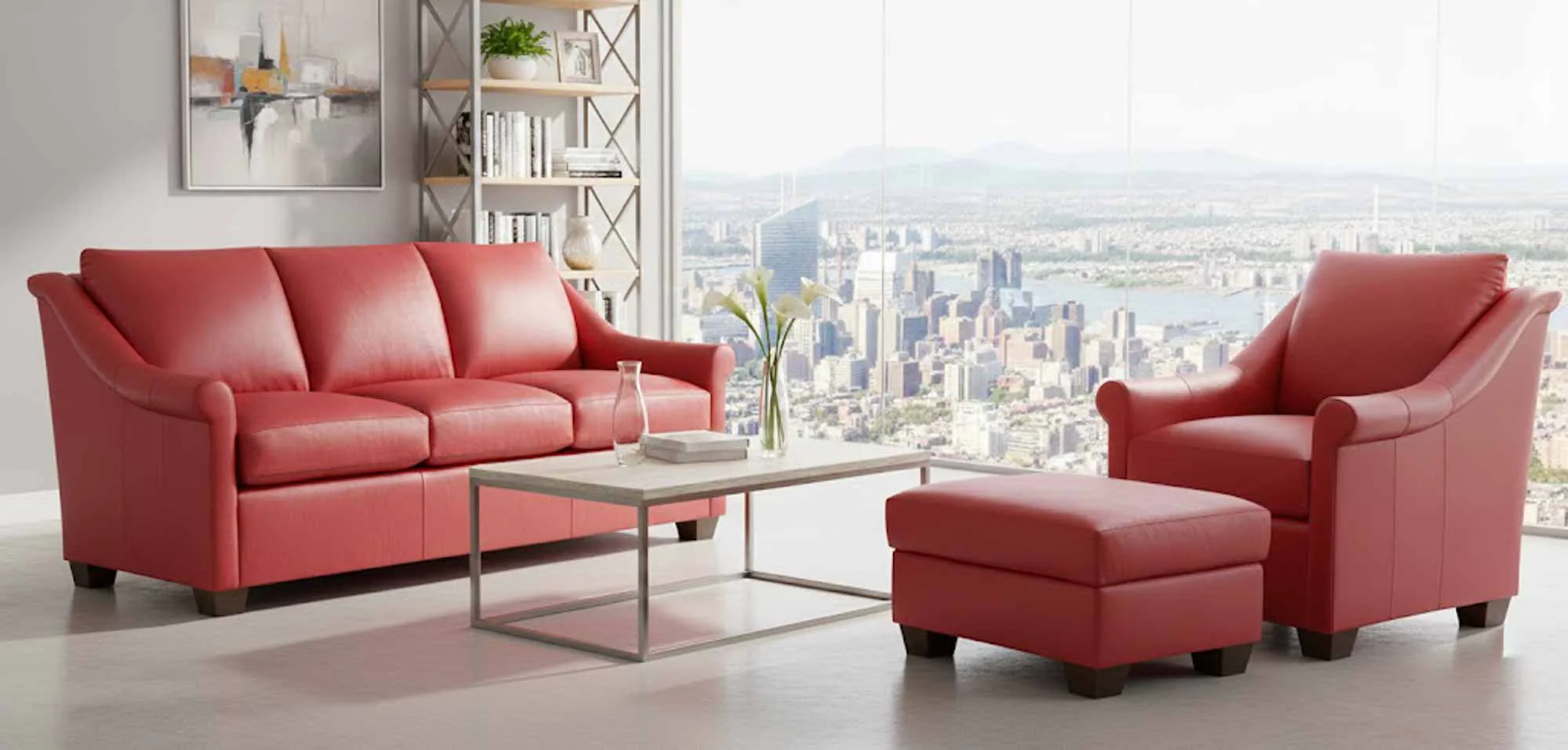 Leila Leather Chair - Image 5