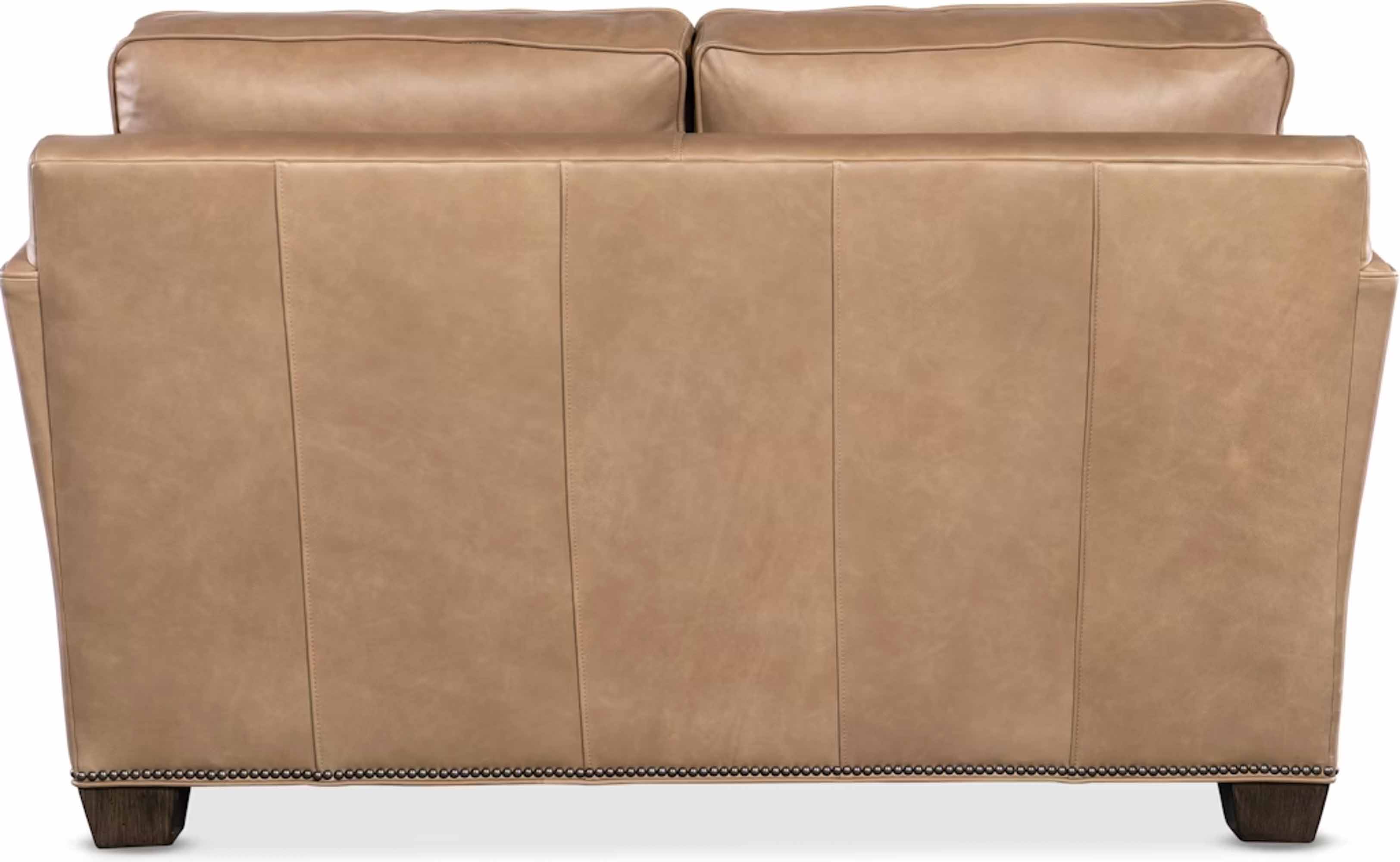 Lennon Leather Loveseat - Image 4