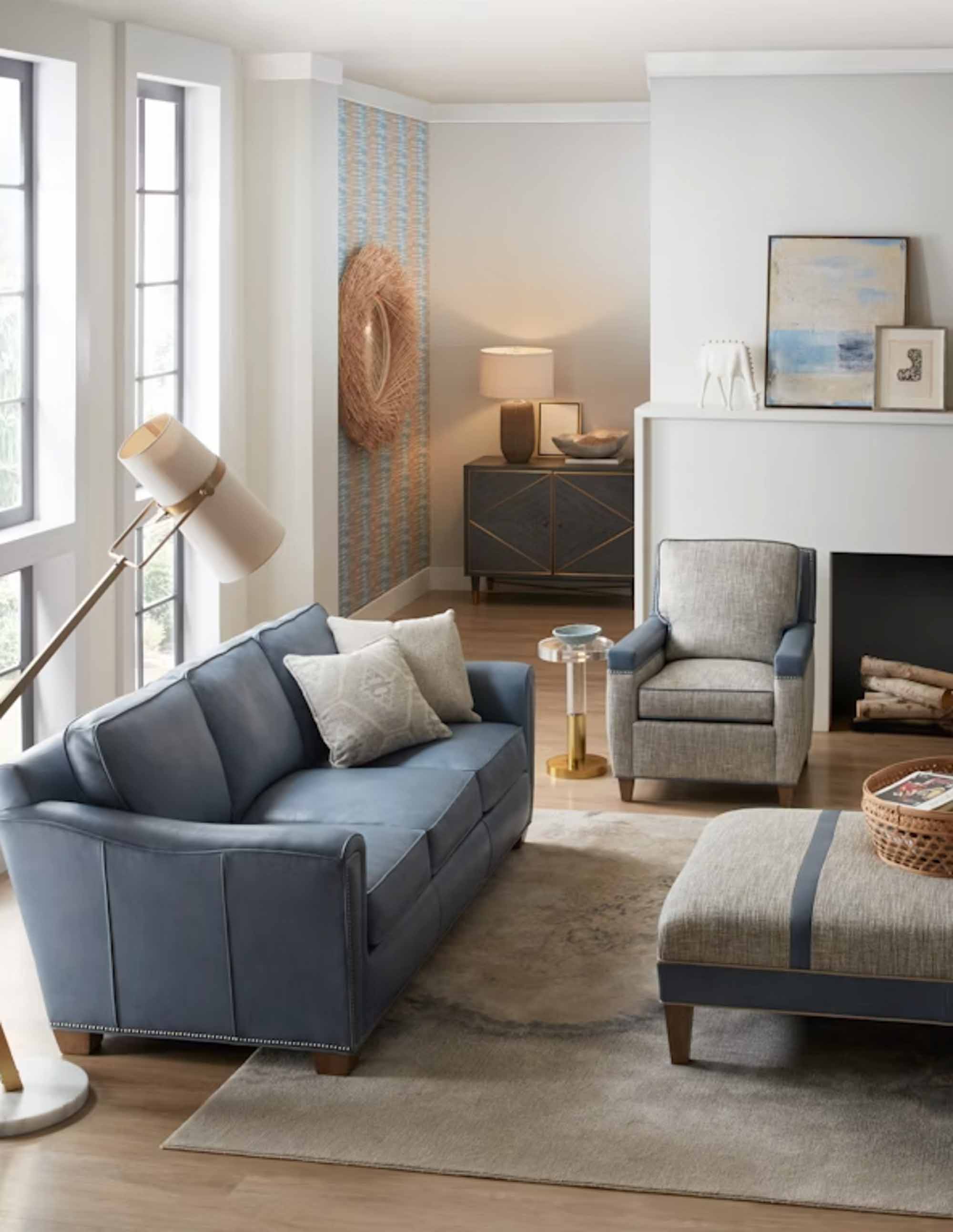 Lennon Leather Sofa - Image 8