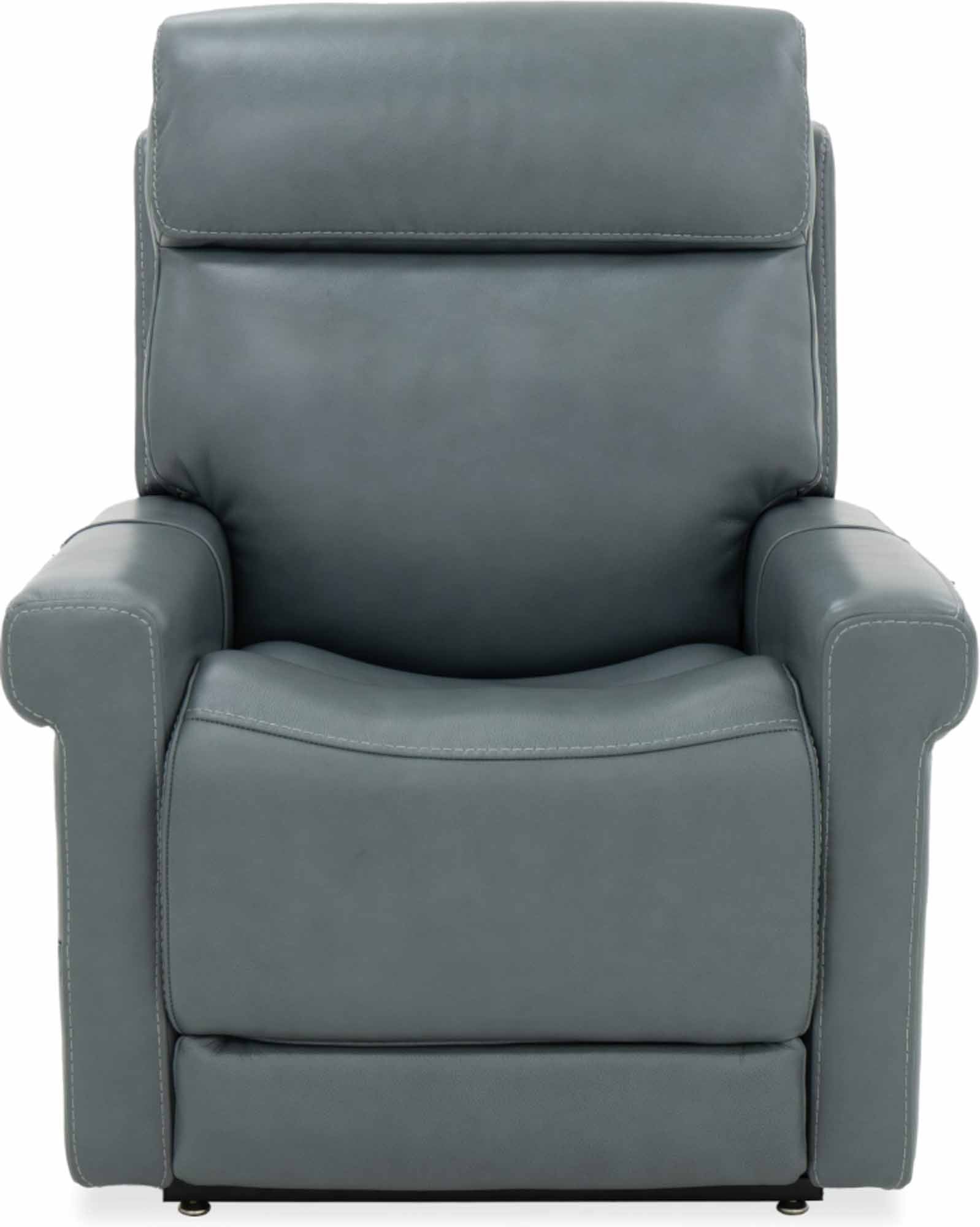 Locke Leather Zero Gravity Power Recliner With Articulating Headrest And Lumbar - Image 2