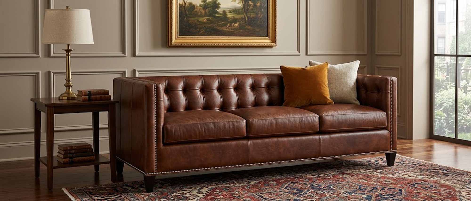 Lowery Leather Sofa - Image 2