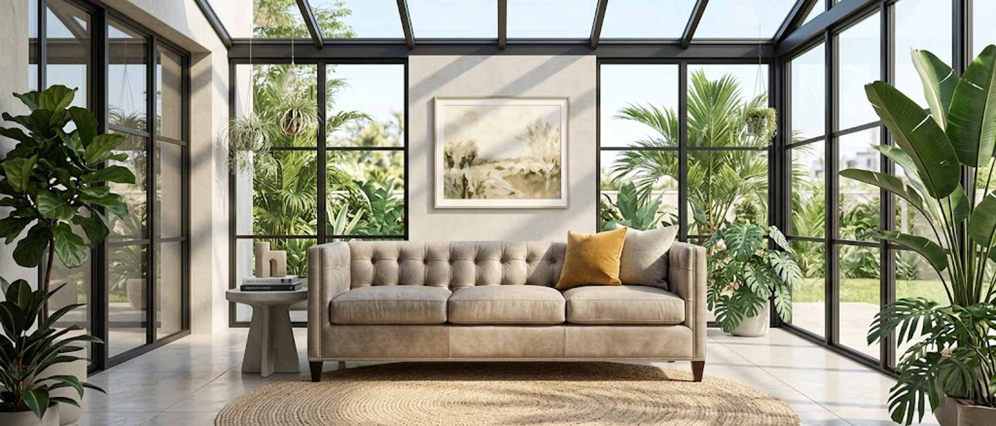 Lowery Leather Sofa - Image 3