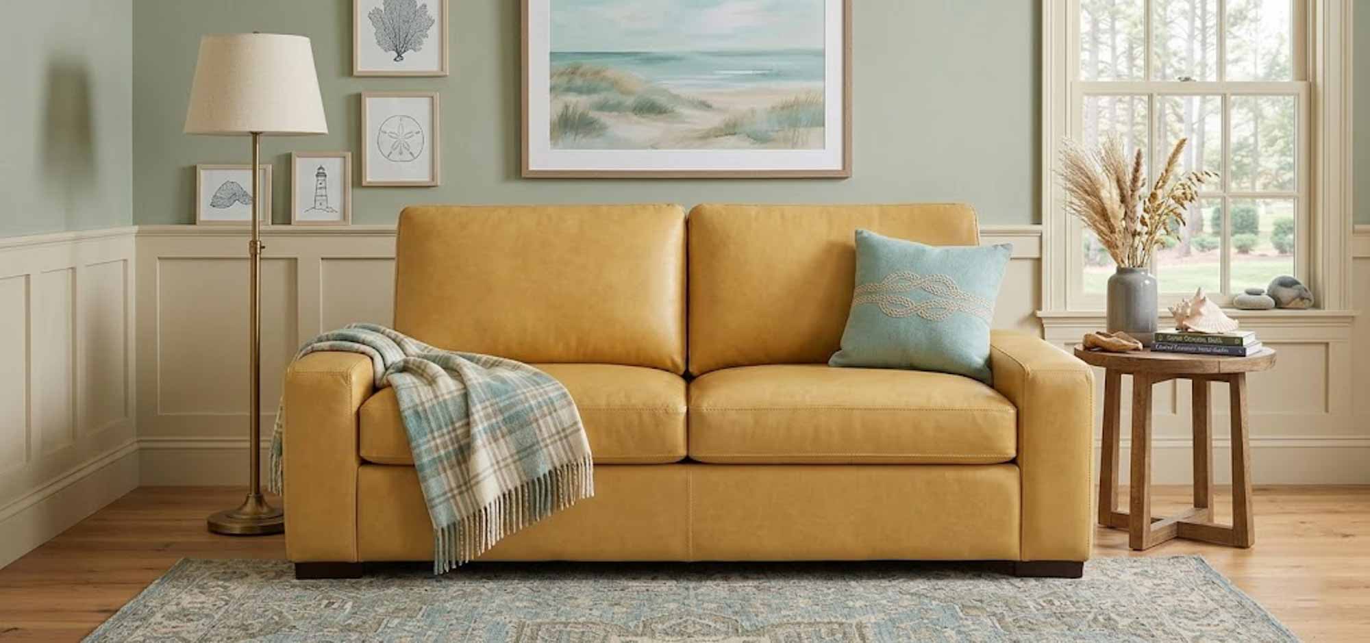 Max 2 Leather Sofa - Image 5