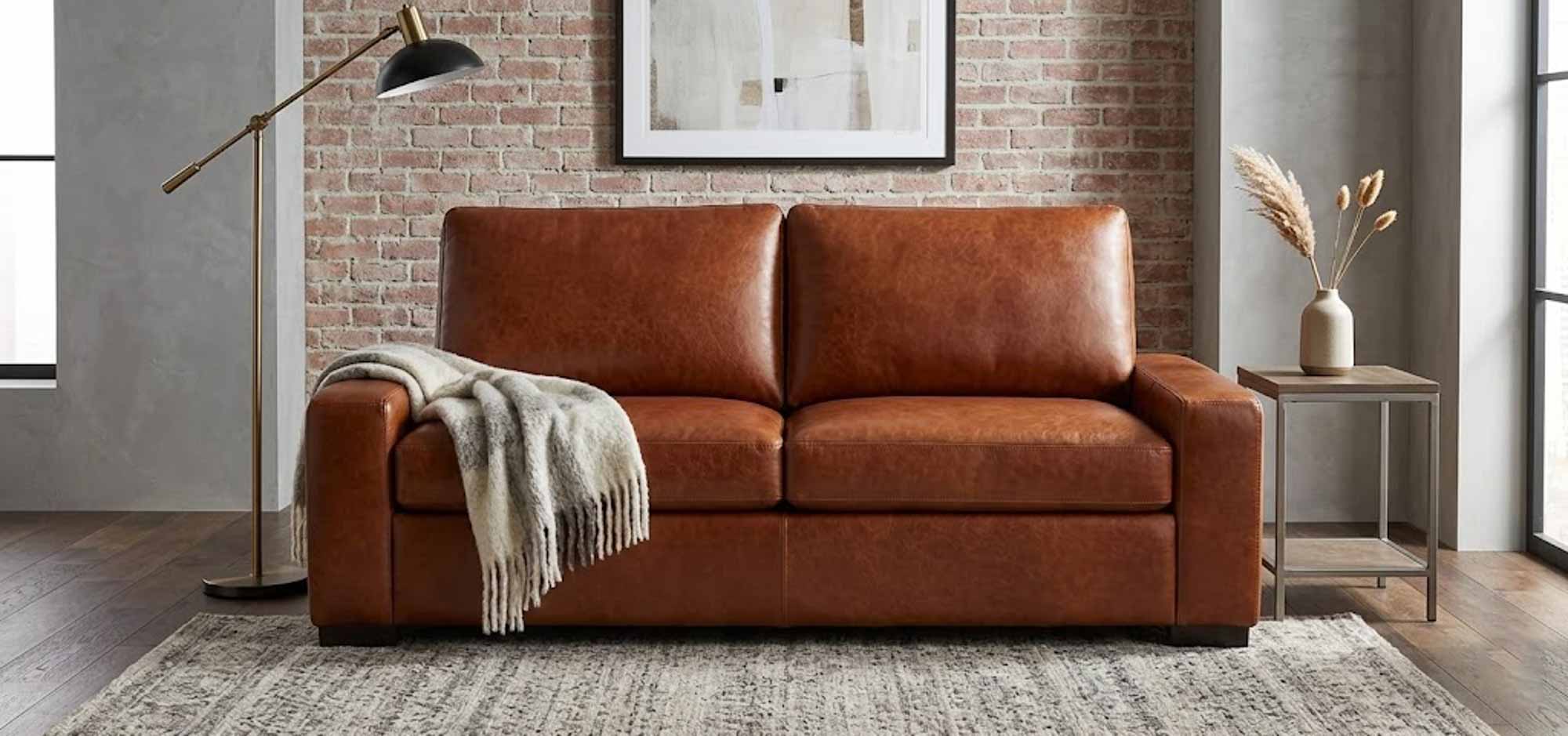 Max 2 Leather Sofa - Image 7