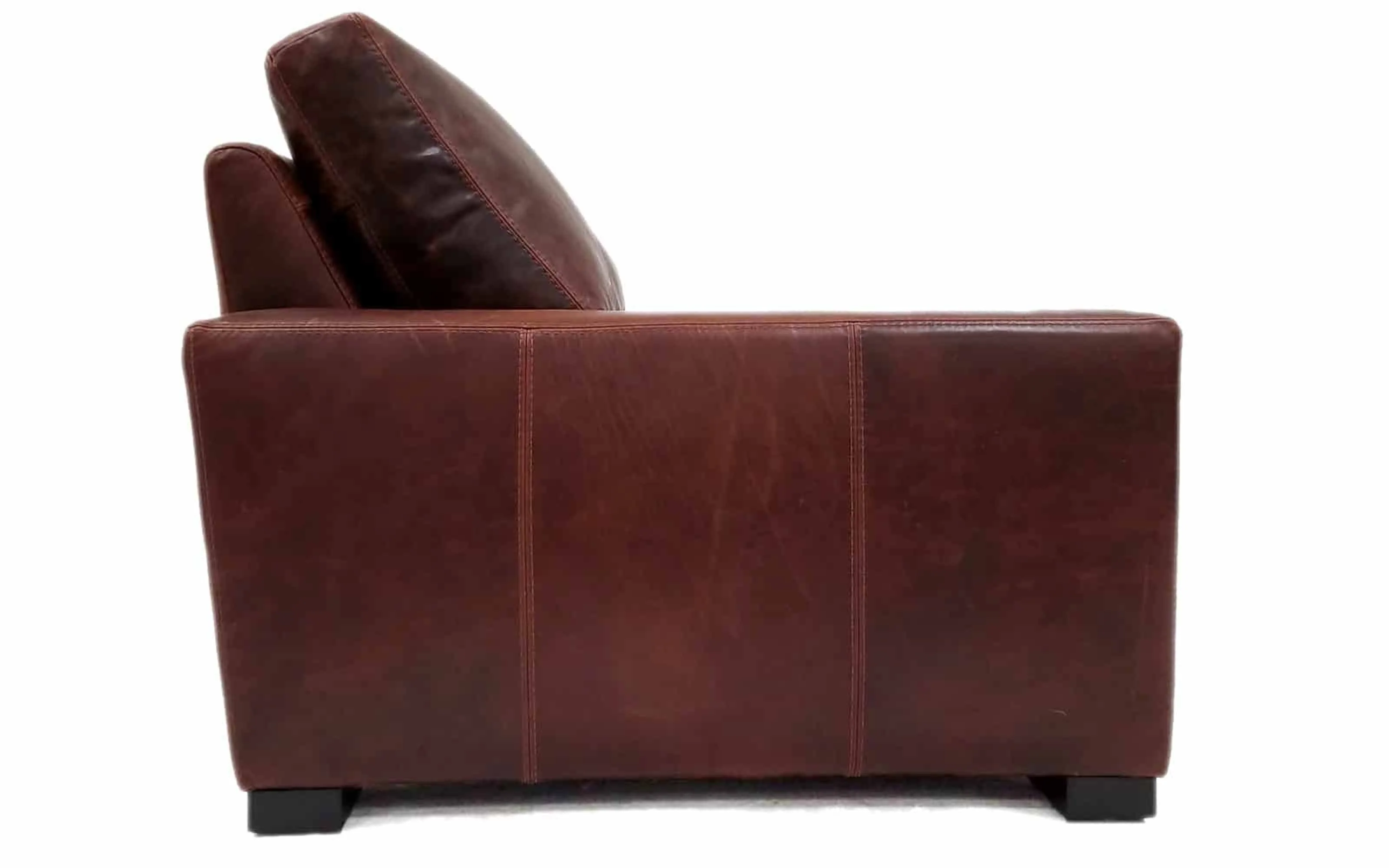 Max 3 Leather Loveseat - Image 2