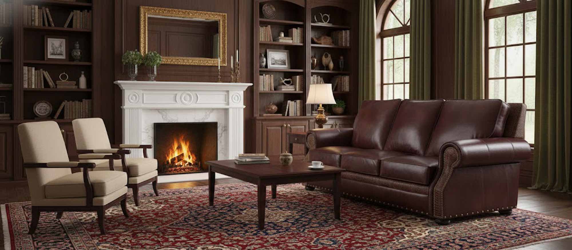 Mckinney Leather Sofa - Image 2