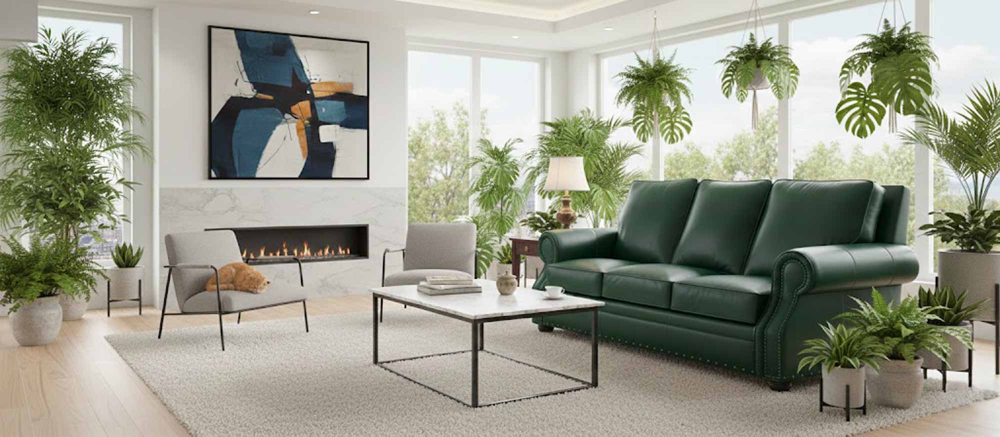 Mckinney Leather Sofa - Image 4
