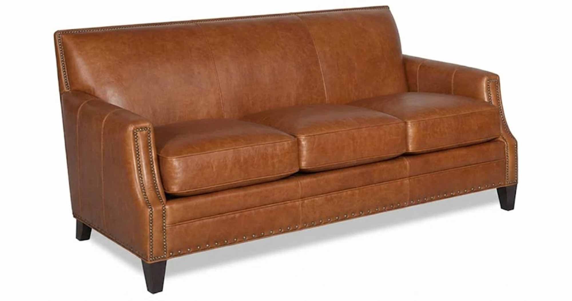 Mills Leather Queen Size Sofa Sleeper