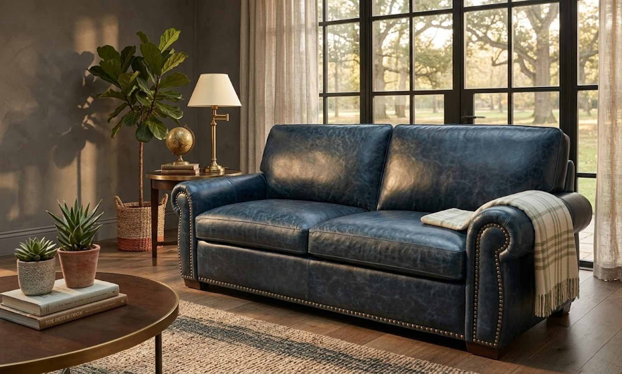 Milo 2 Leather Loveseat - Image 3