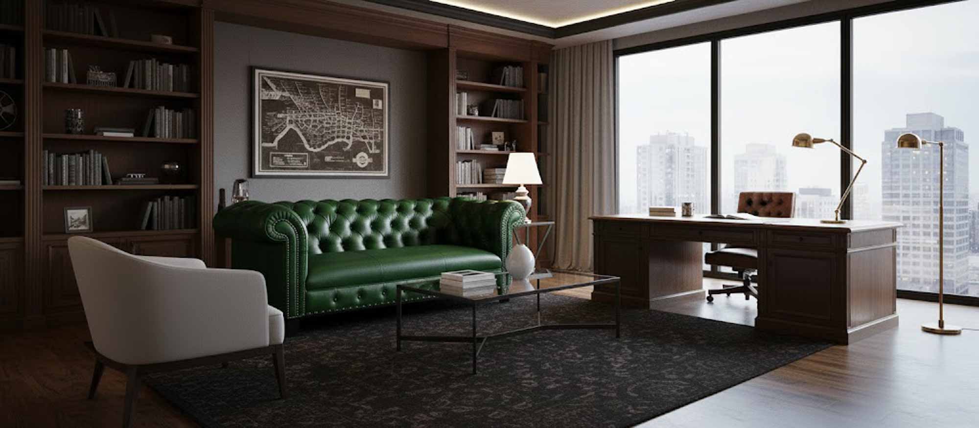 Mitchell Leather Sofa - Image 5