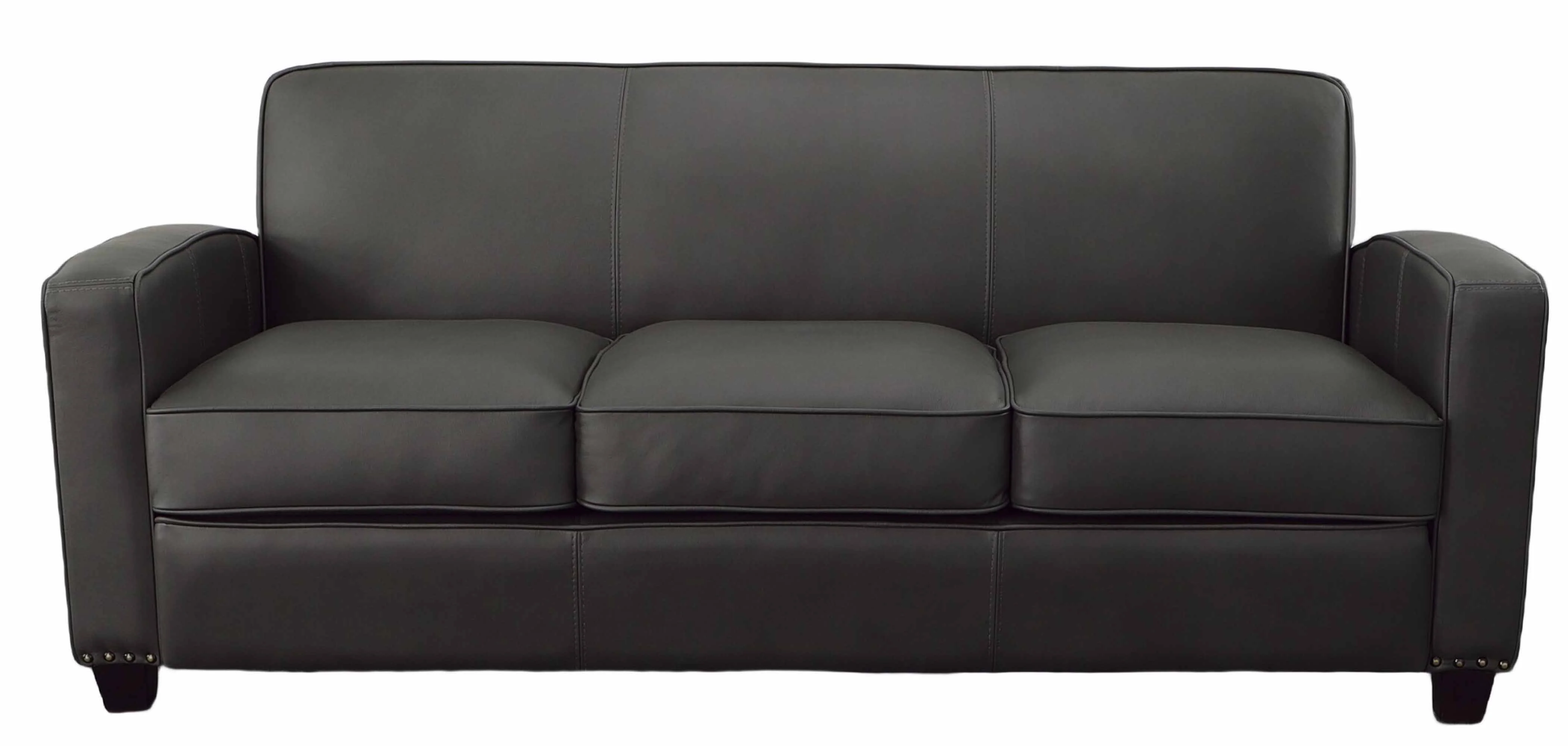 Montecito Leather Sofa - Image 9
