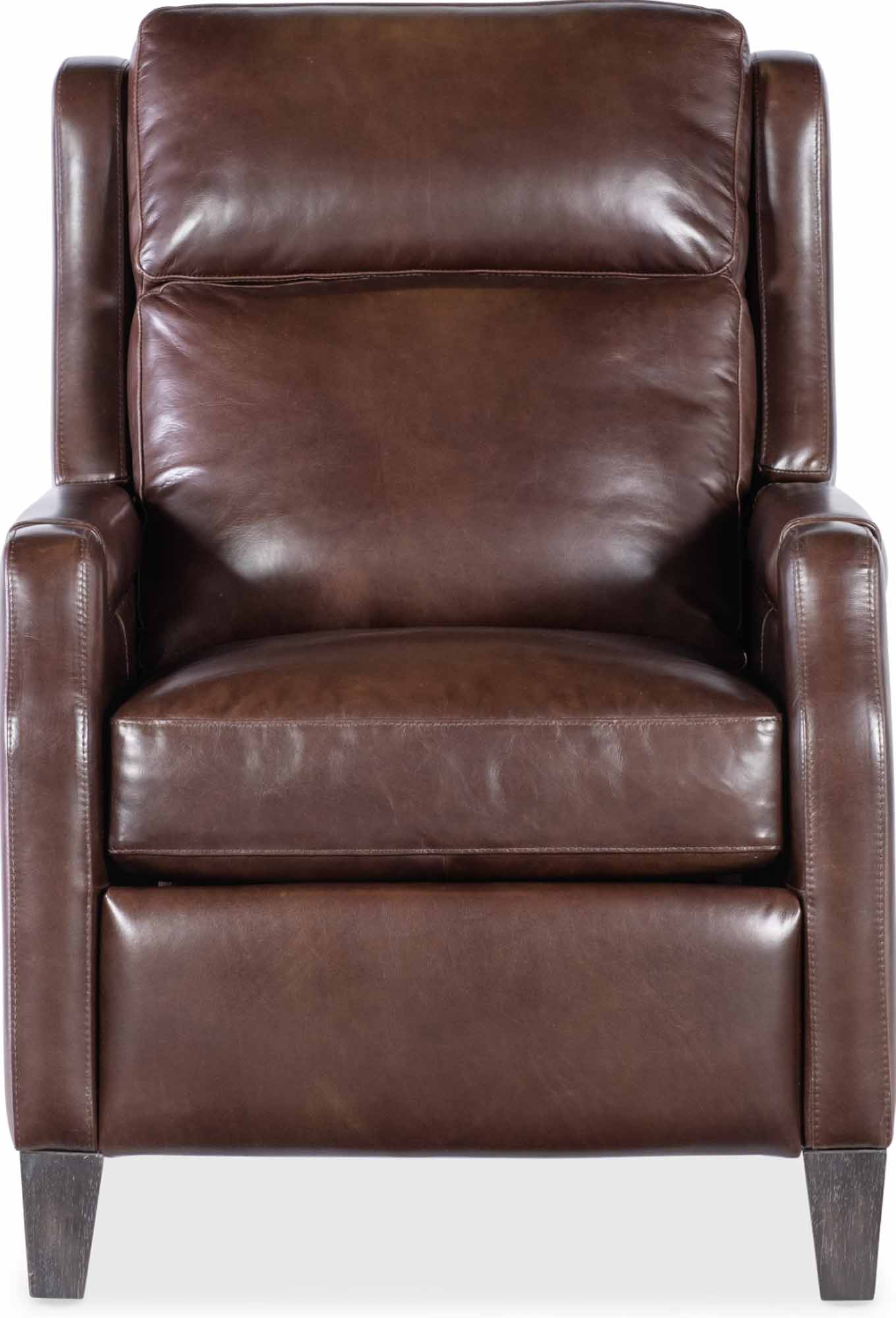 Nelson Leather Power Recliner With Articulating Headrest In Brown - Image 2