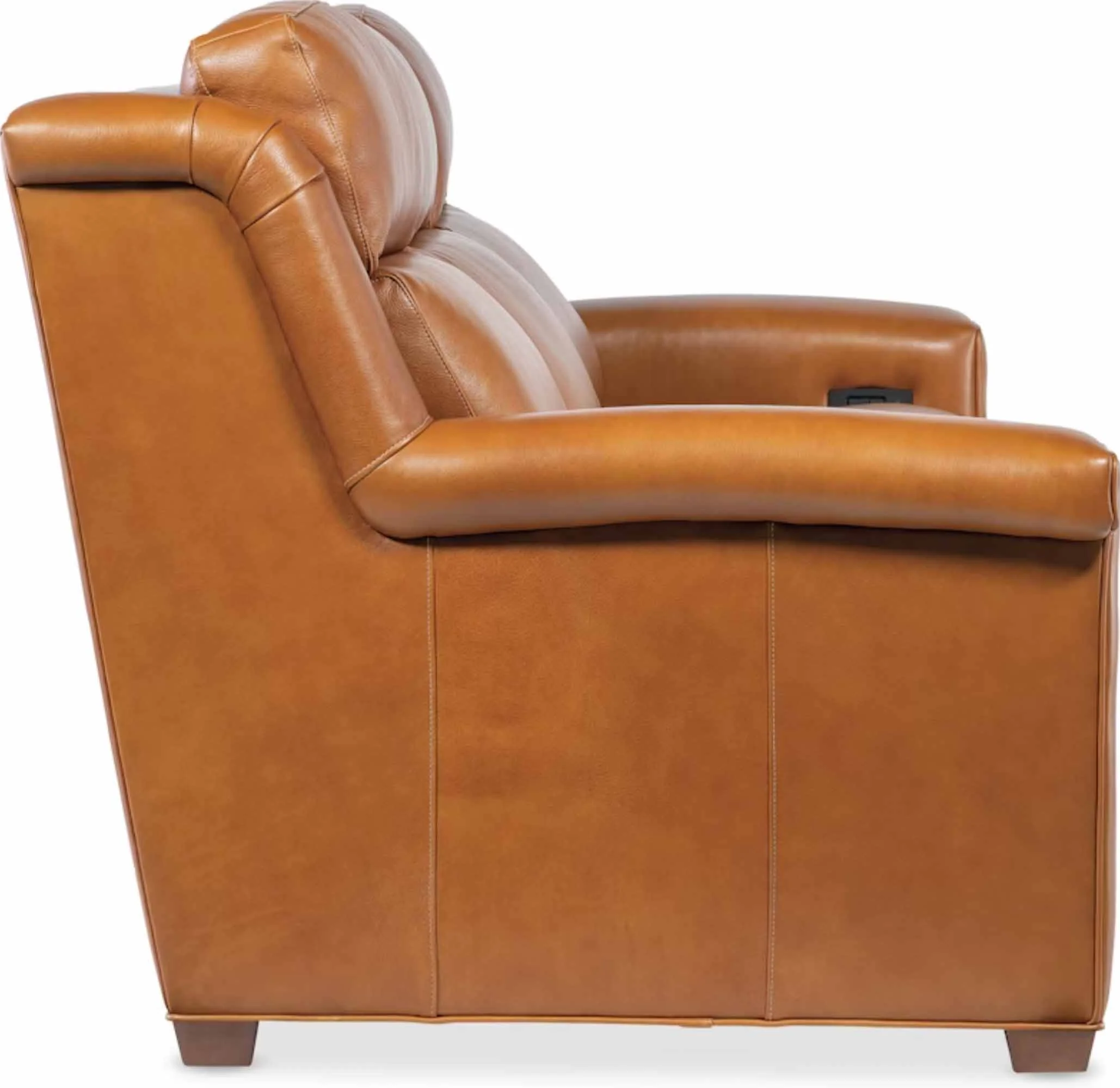 Oatis Leather Power Reclining Sofa With Articulating Headrest - Image 3