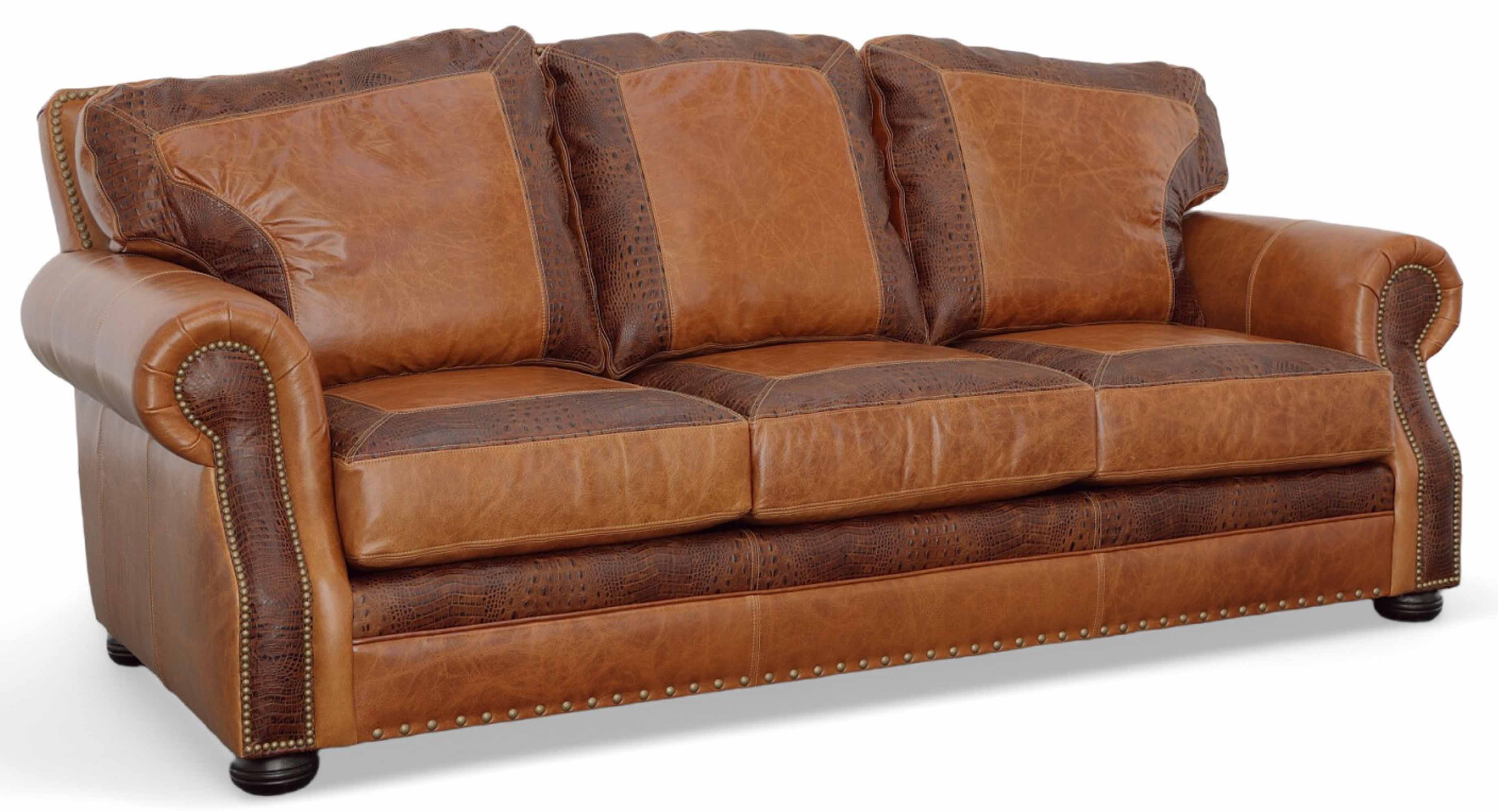 Oklahoma Leather Sofa