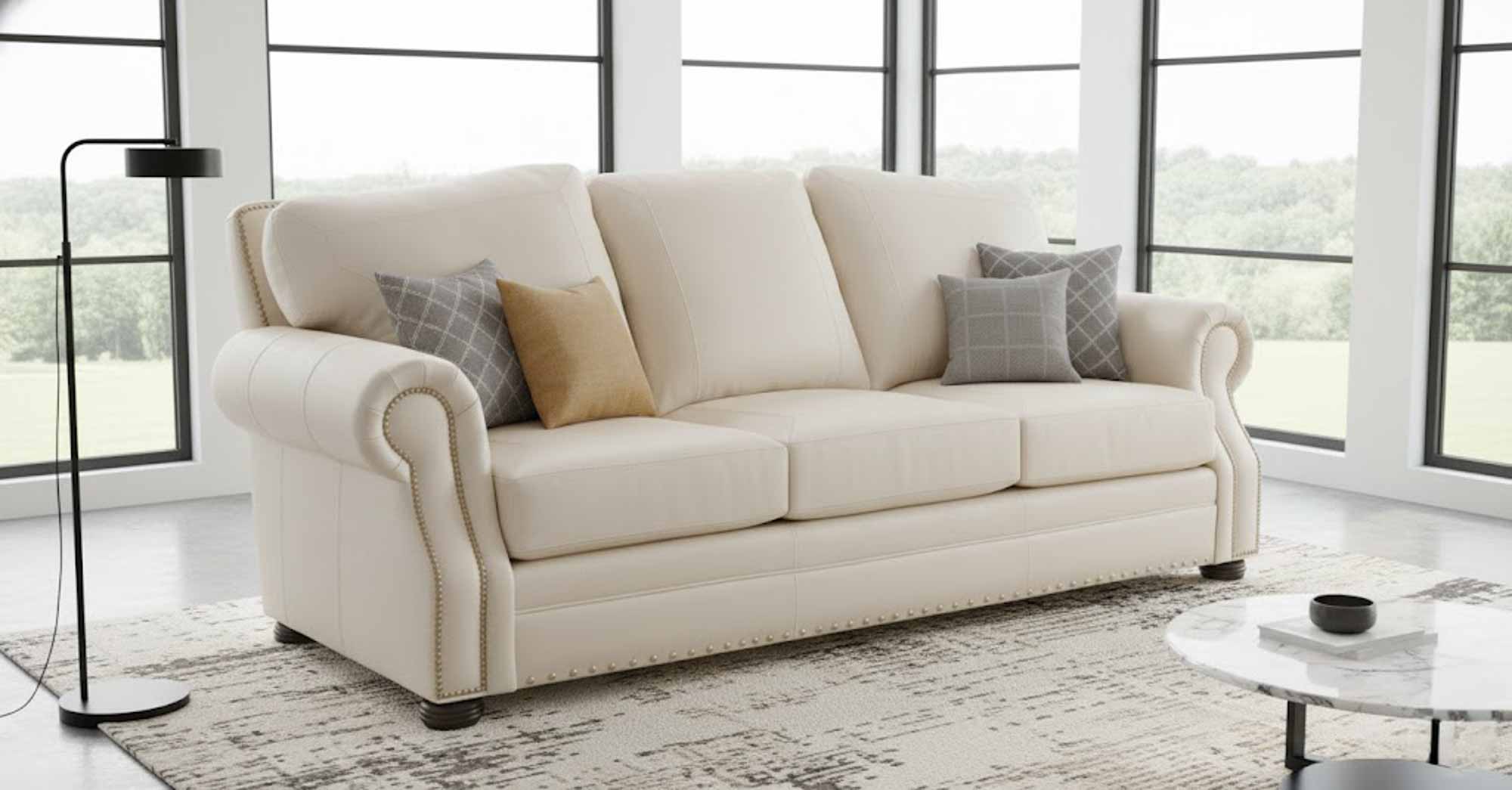 Oklahoma Leather Sofa - Image 6