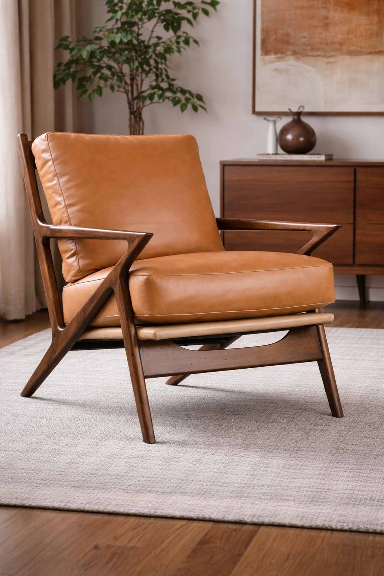 Ophelia Leather Chair - Image 2