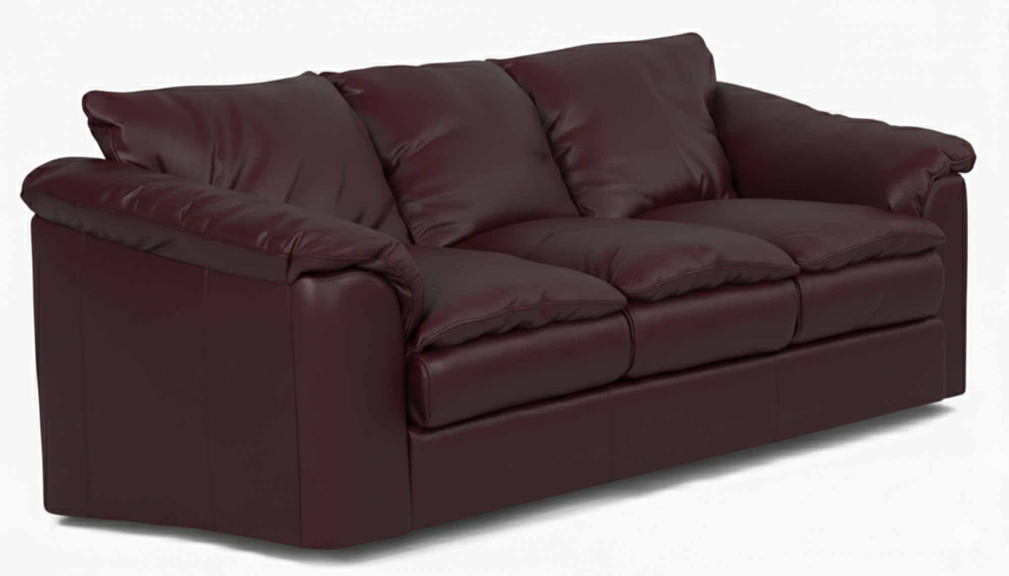 Denver Leather Sofa - Image 3