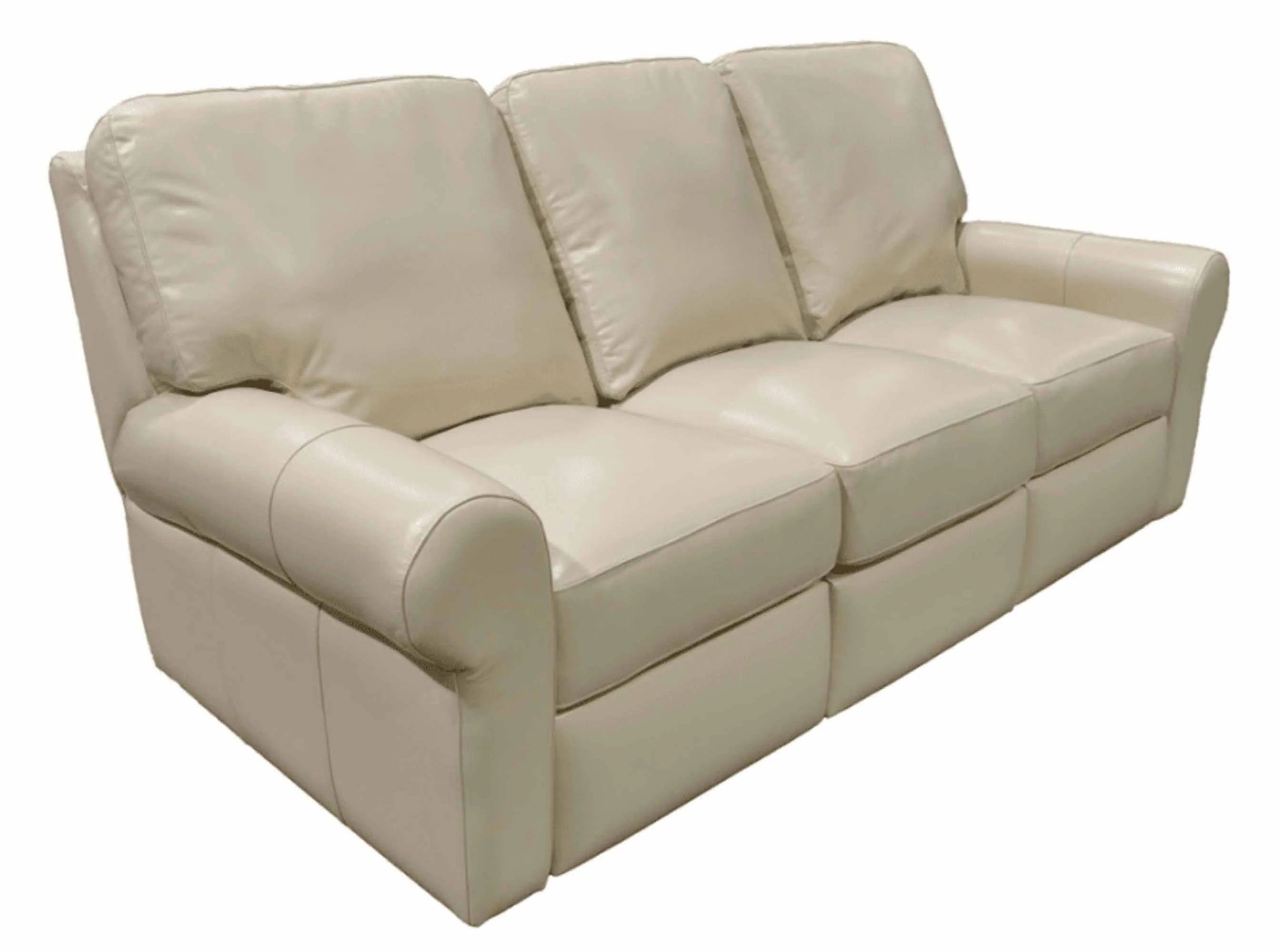 Paramount Leather Full Size Sofa Sleeper