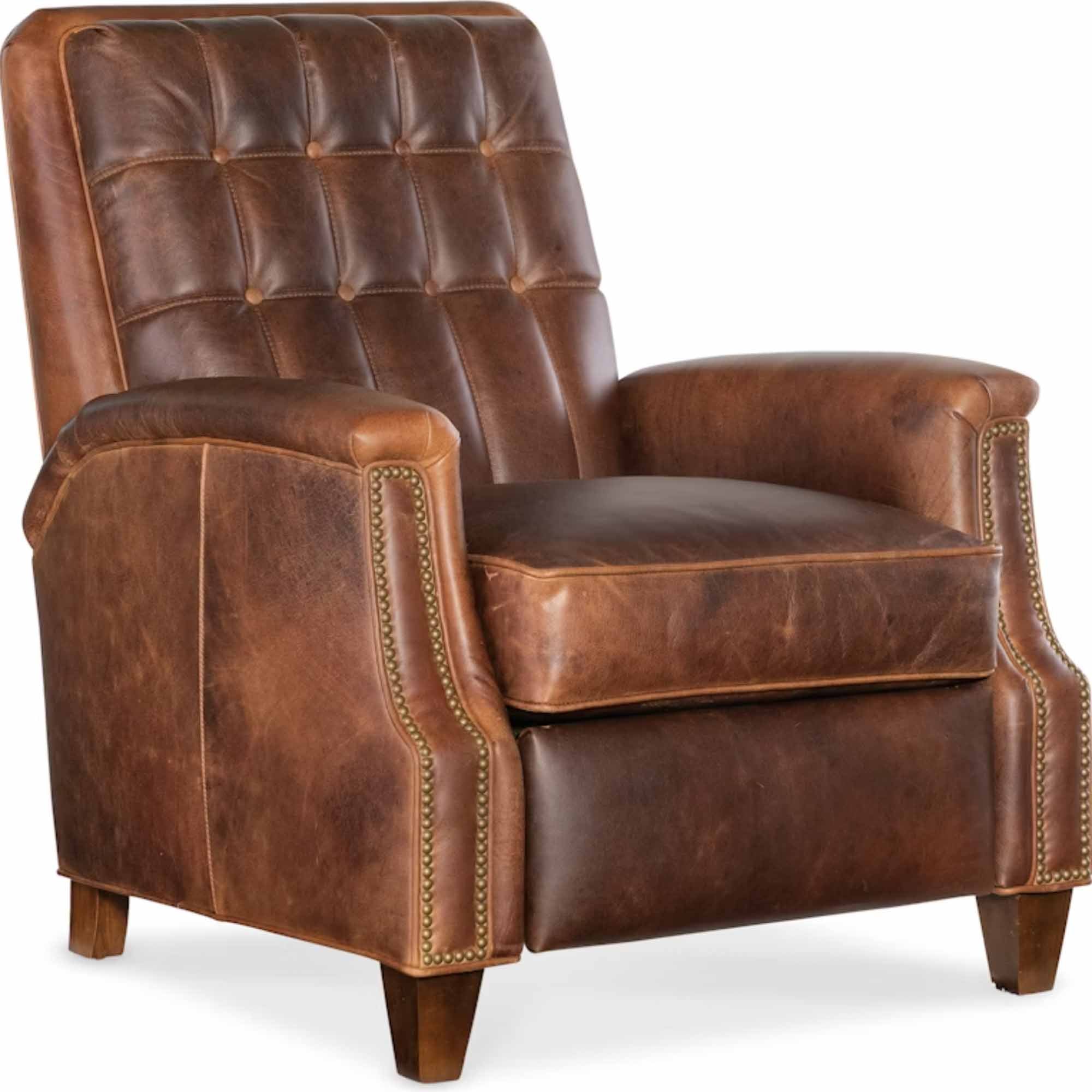 Patrick Leather Recliner - Image 9