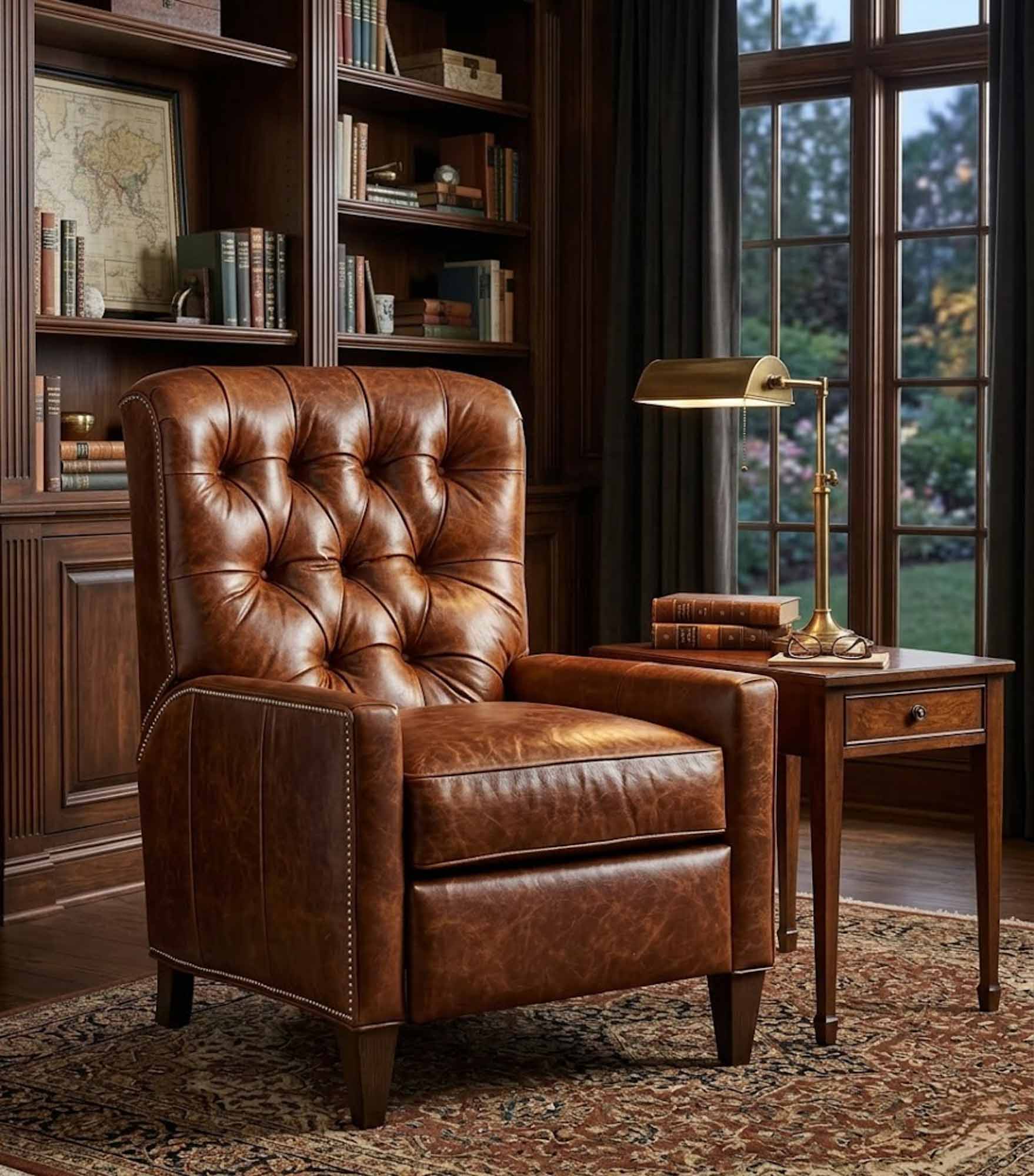 Paul Leather Recliner - Image 11