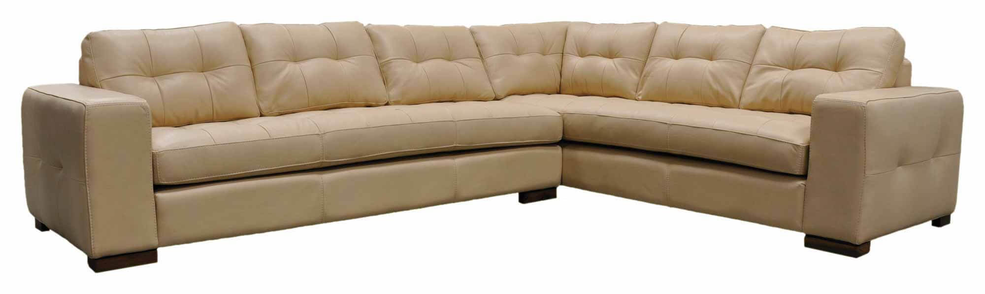 Peninsula Leather Sectional