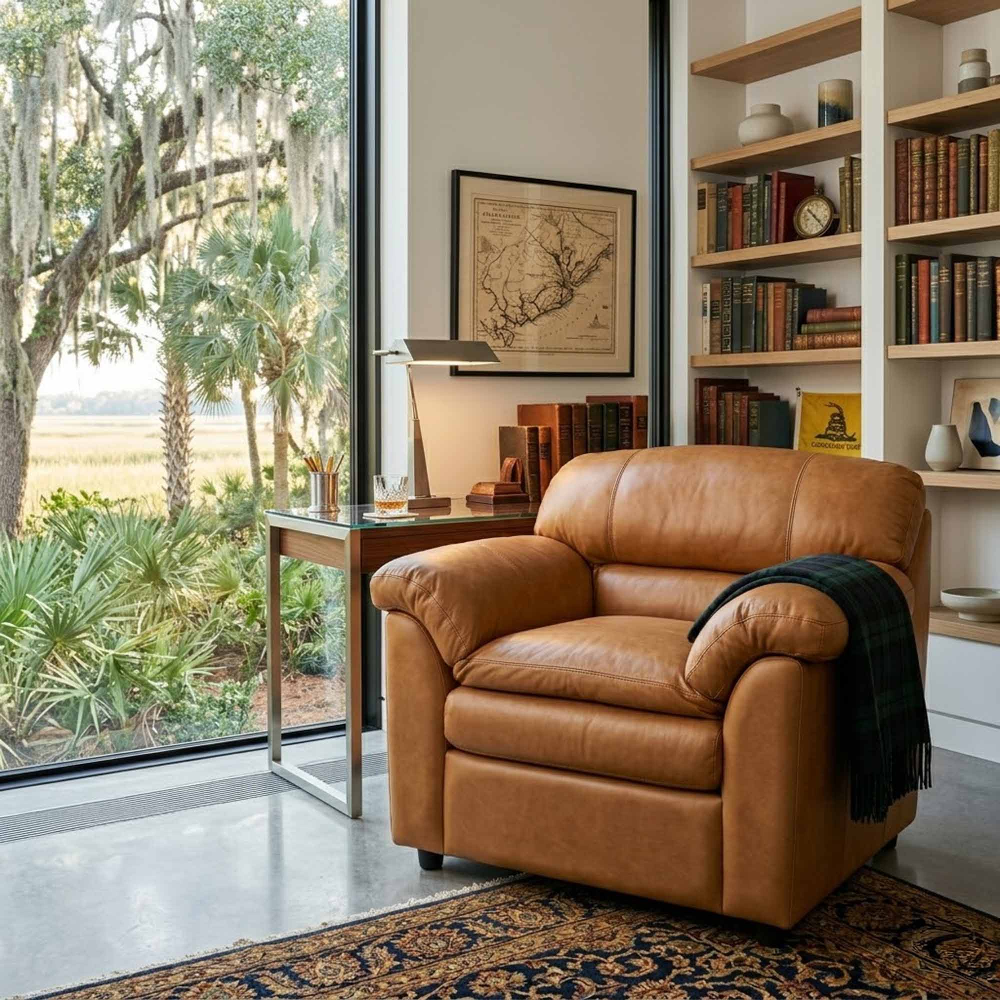 Phoenix Leather Chair - Image 4