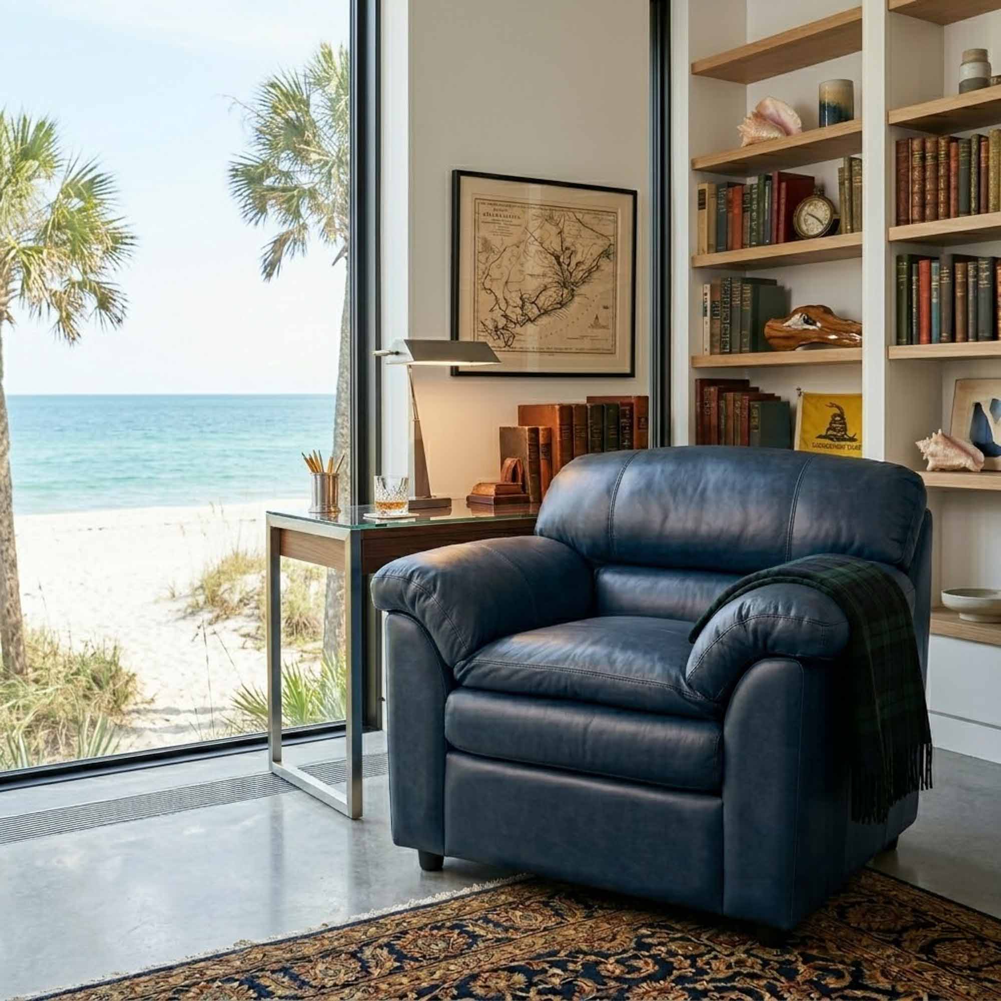 Phoenix Leather Chair - Image 5