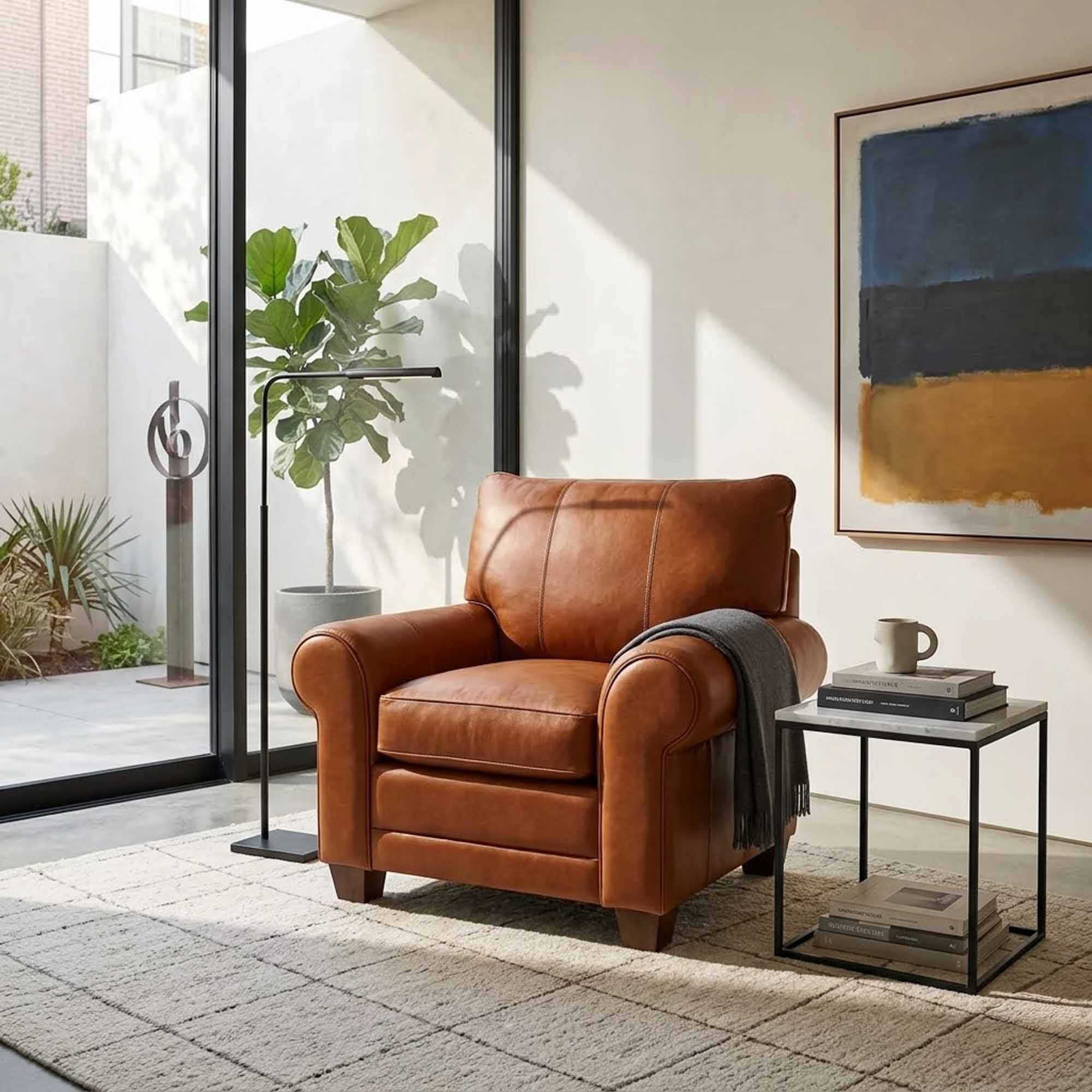 Pioneer Leather Chair - Image 5